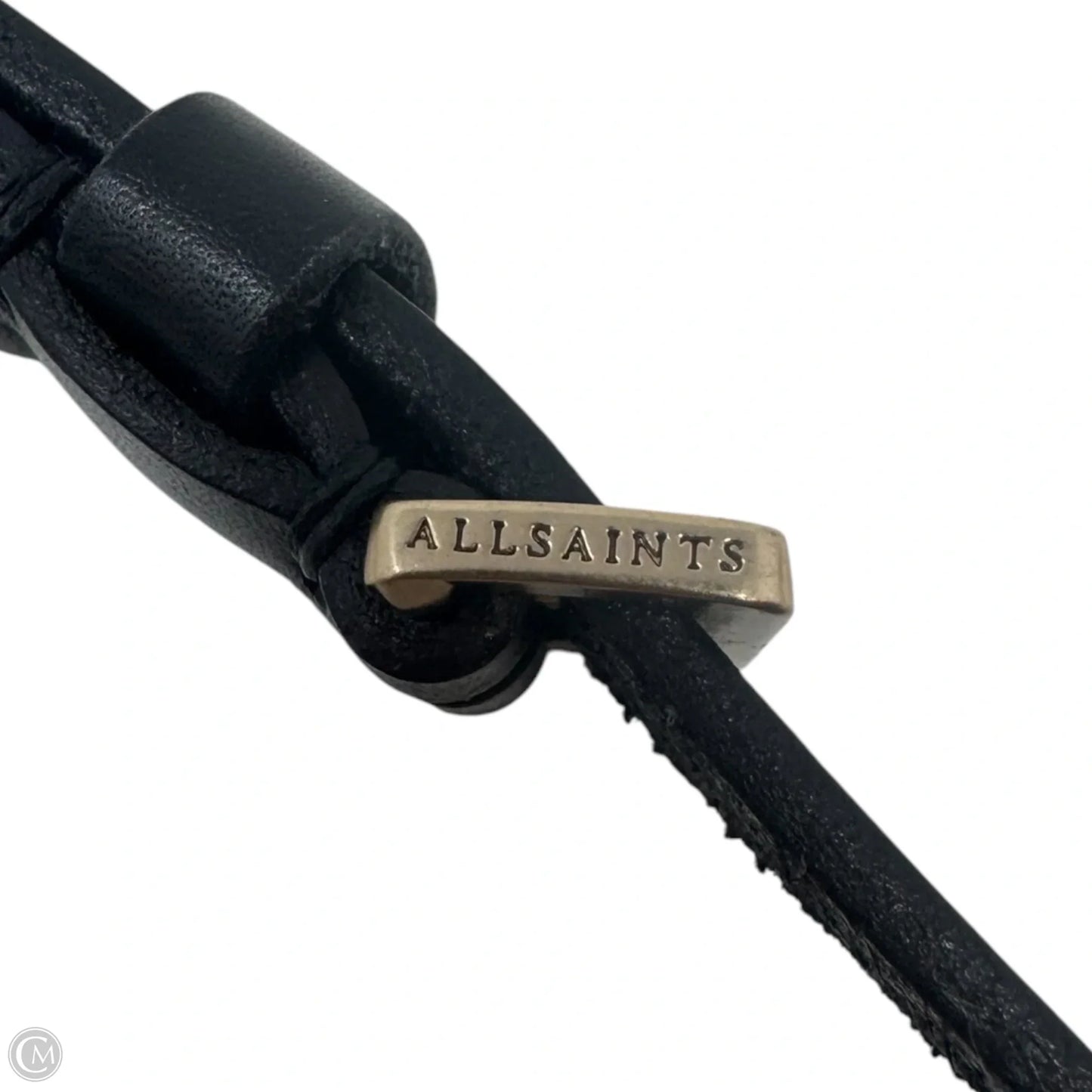 Square Stud Belt Designer By All Saints, Size: Medium
