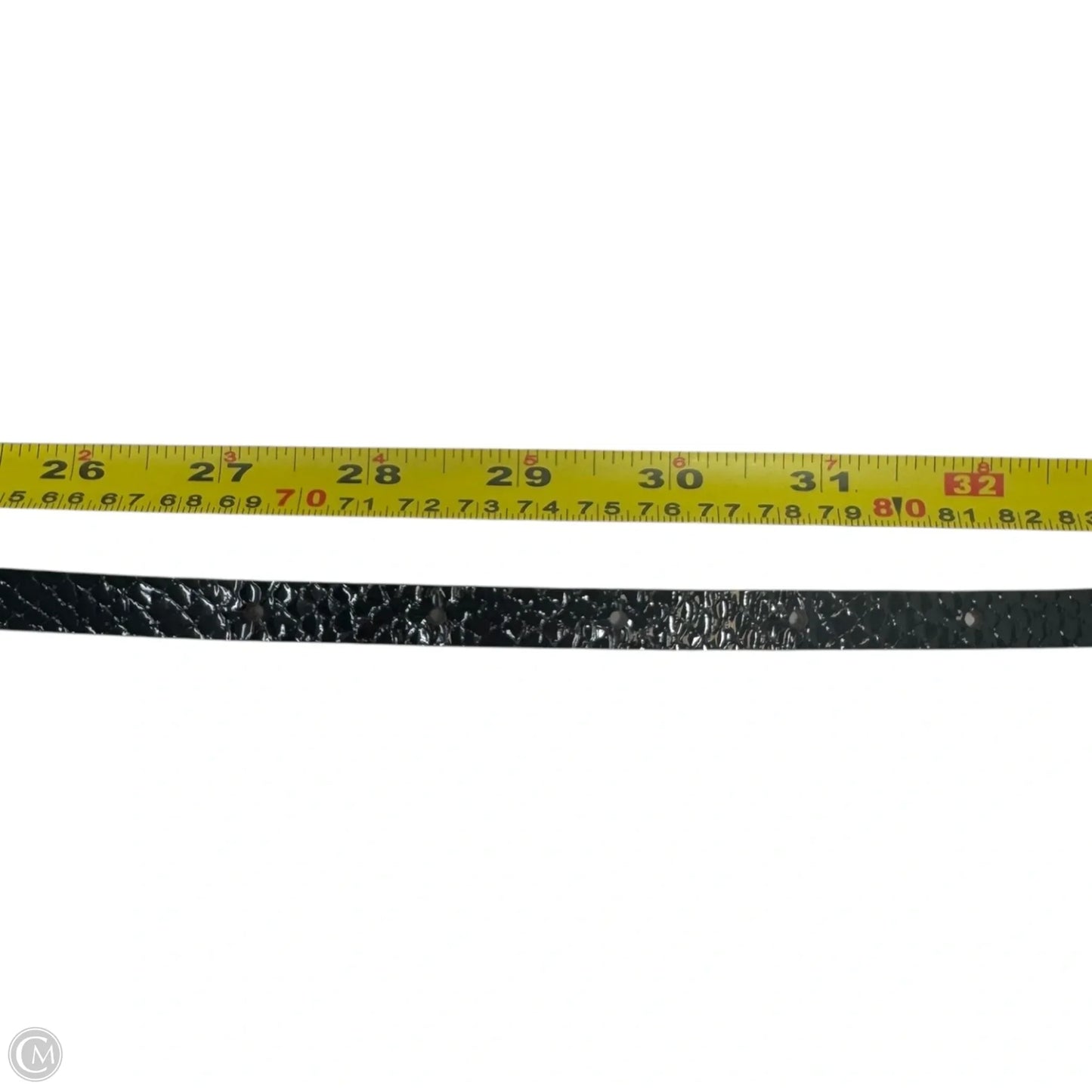 Slim Reptile Belt Designer By Madison Boinet, Size: Small