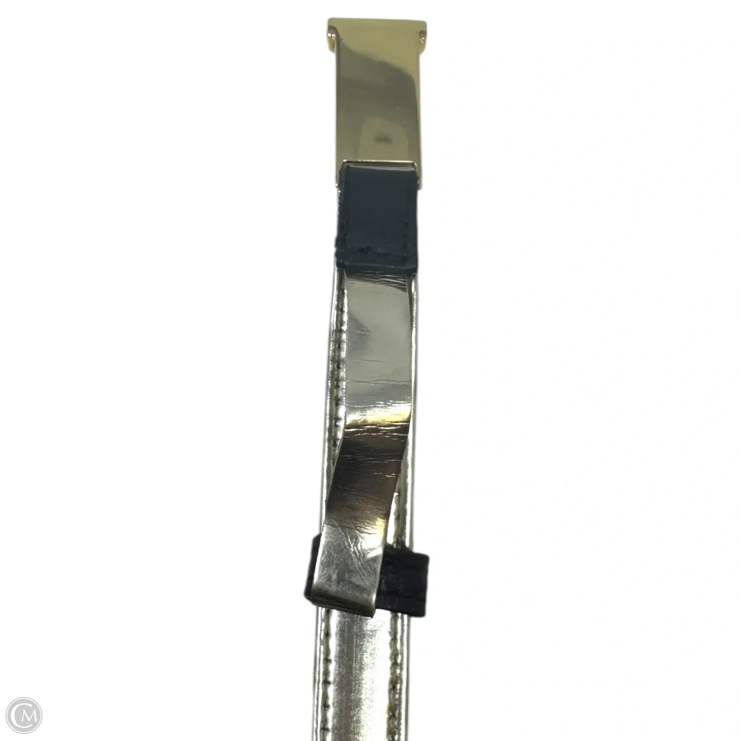 Slim Leather Belt Designer By Escada, Size: Small