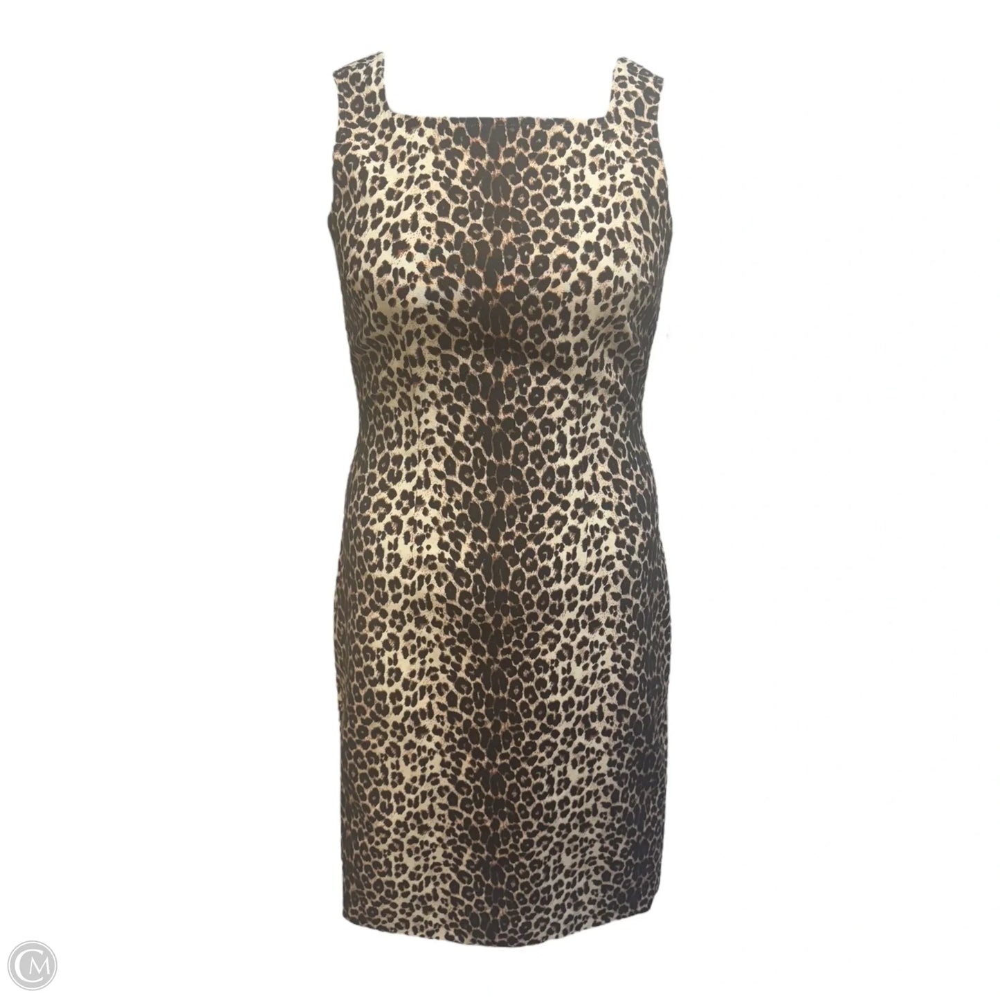 Dress Casual Midi By Maria Bianco Nero In Animal Print, Size: M