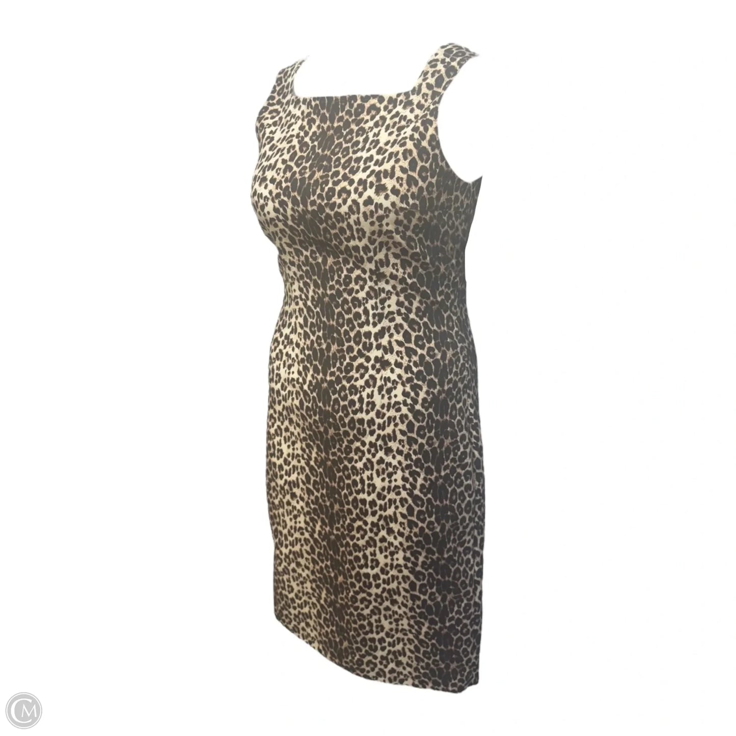 Dress Casual Midi By Maria Bianco Nero In Animal Print, Size: M