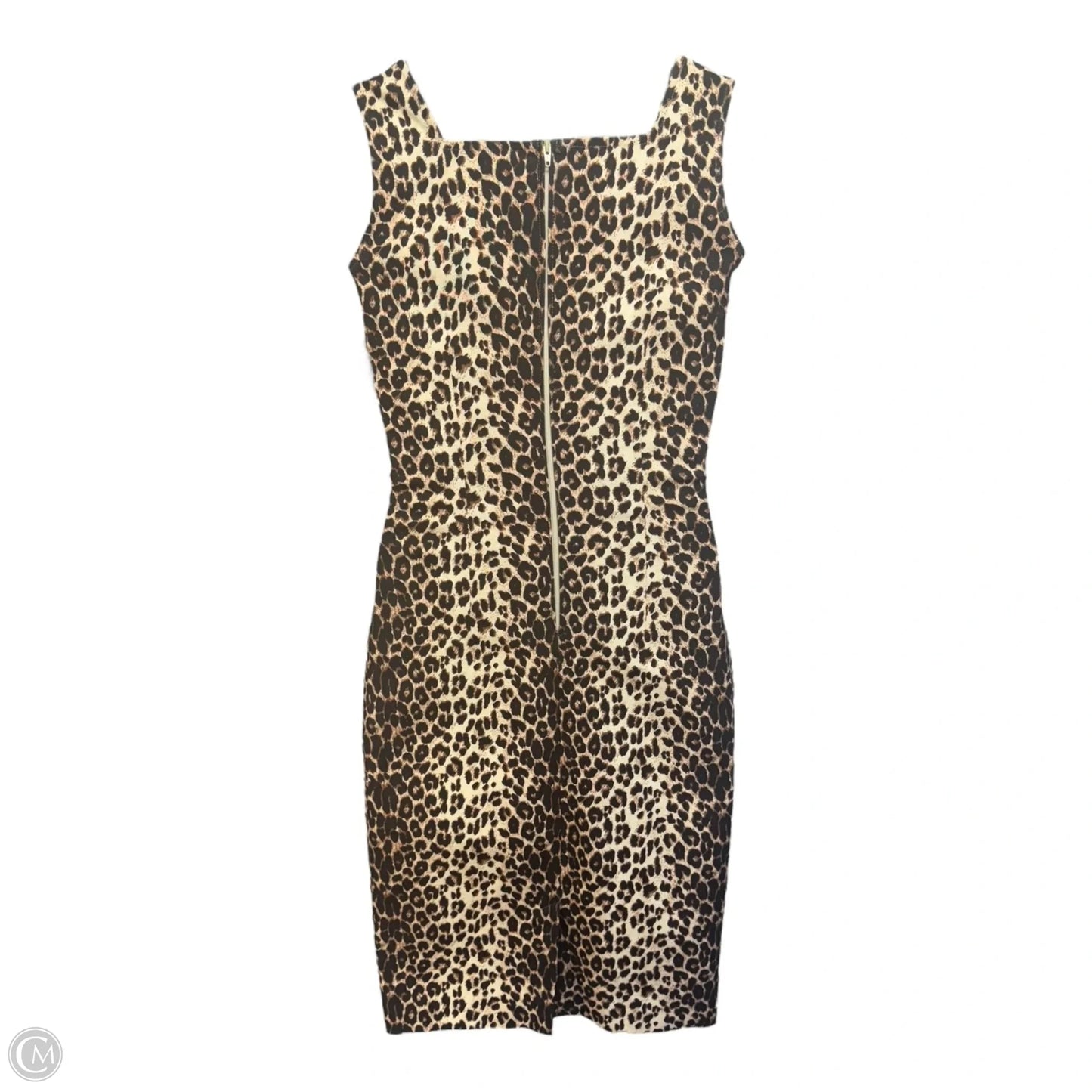 Dress Casual Midi By Maria Bianco Nero In Animal Print, Size: M