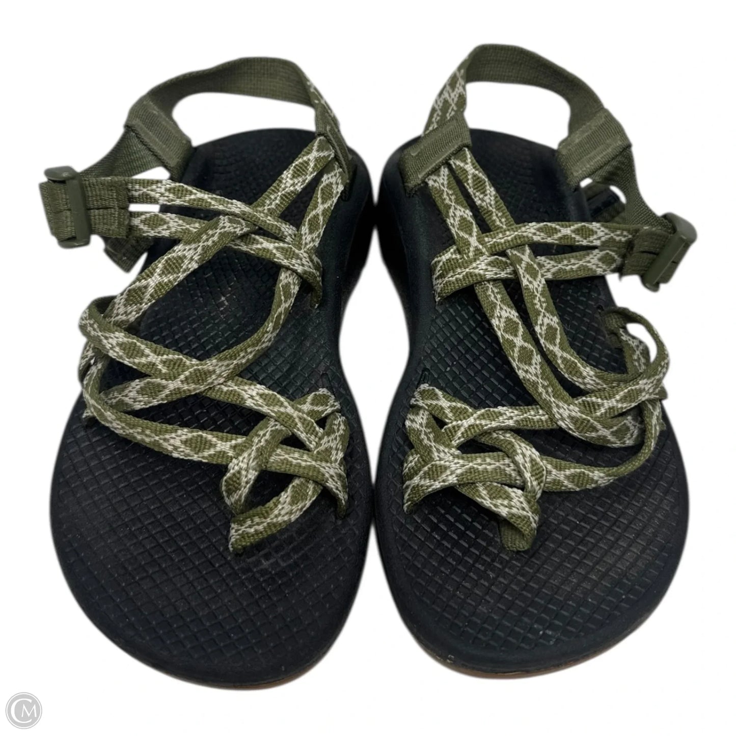 ZX2 Sandals Flats By Chacos In Green, Size: 7