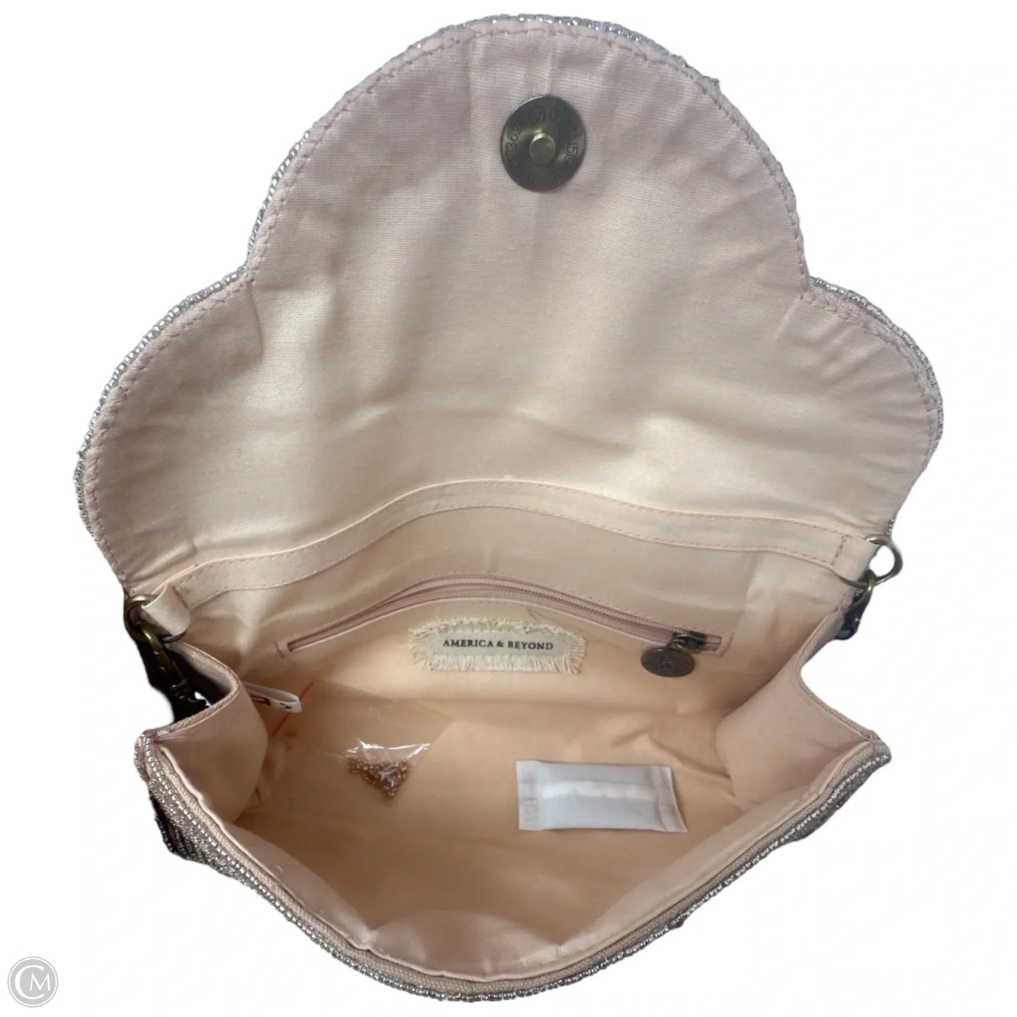 Embellished Convertible Clutch By America & Beyond, Size: Medium