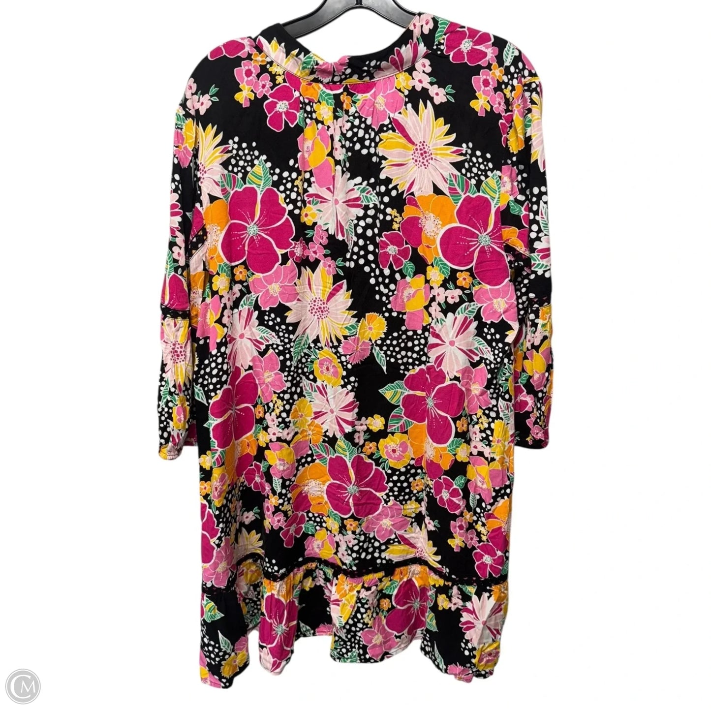 Dress Casual Short By Crown And Ivy In Floral Print, Size: 1x