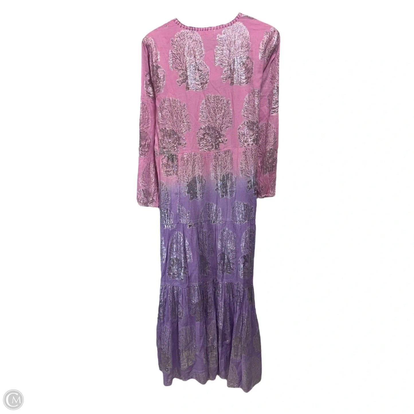 Dress Casual Maxi By Paani In Pink & Purple, Size: M