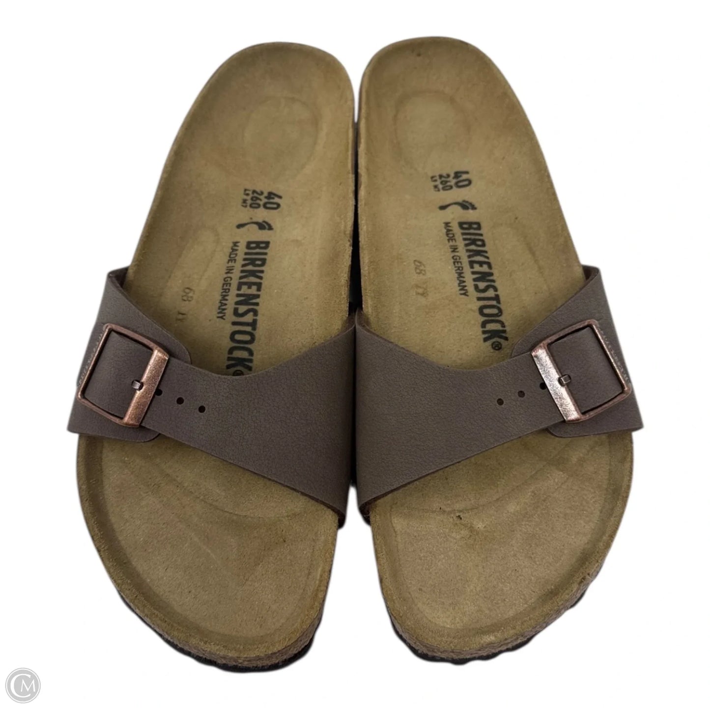 Madrid Sandals Flats By Birkenstock In Tan, Size: 9