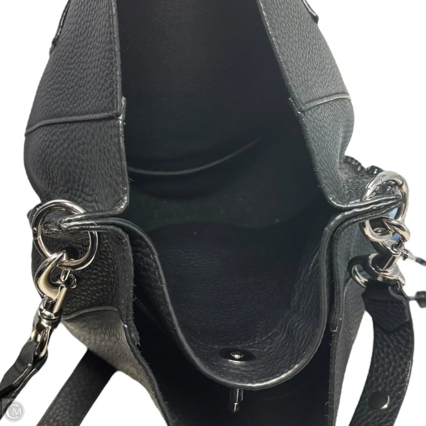 Darren Pebbled Leather Studded Crossbody Handbag Designer By Rebecca Minkoff, Size: Medium