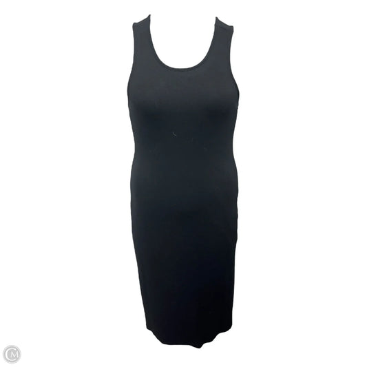 Ribbed Dress Casual Midi By Marine Layer In Black, Size: M
