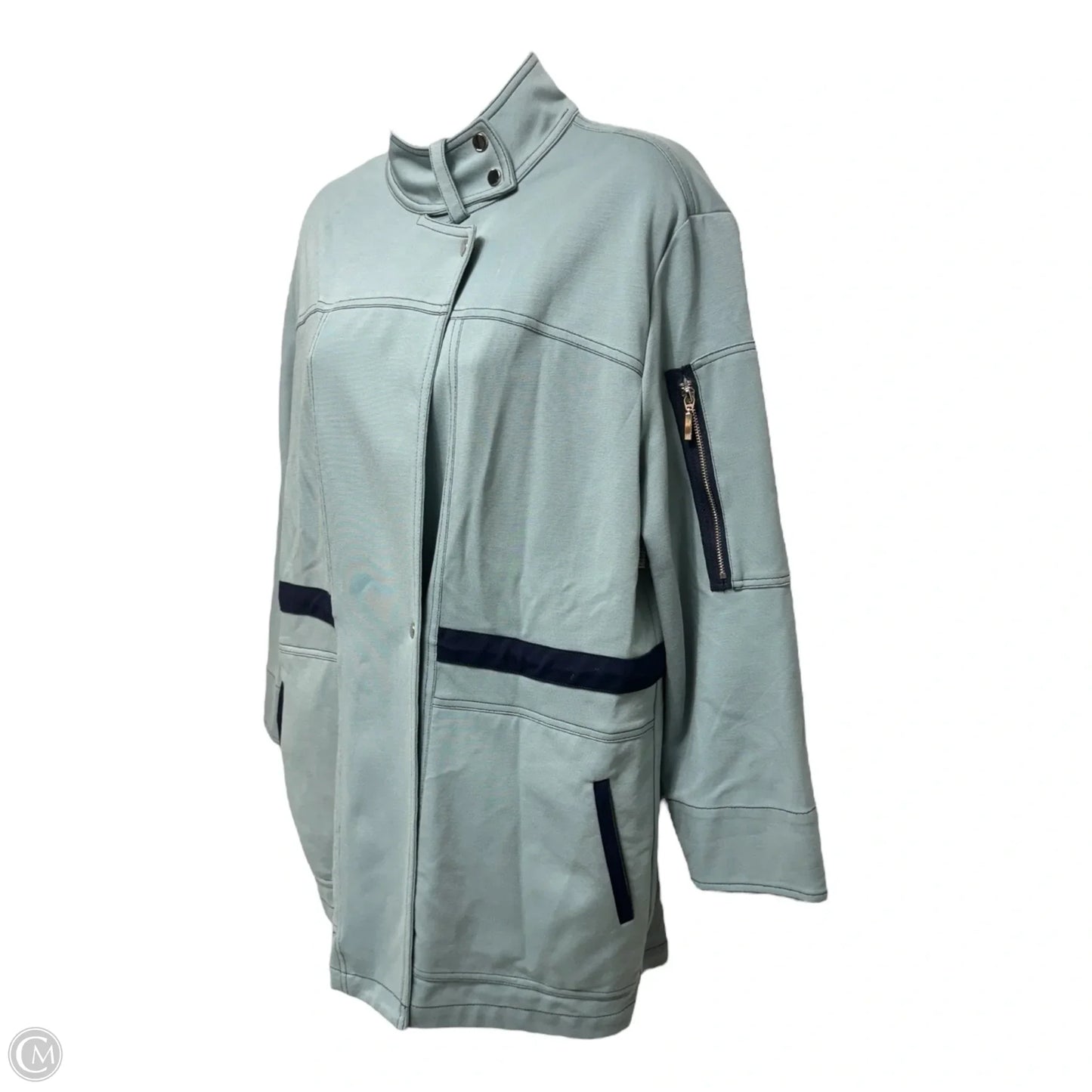 Luanna Parka Jacket By Lysse In Stream, Size: S