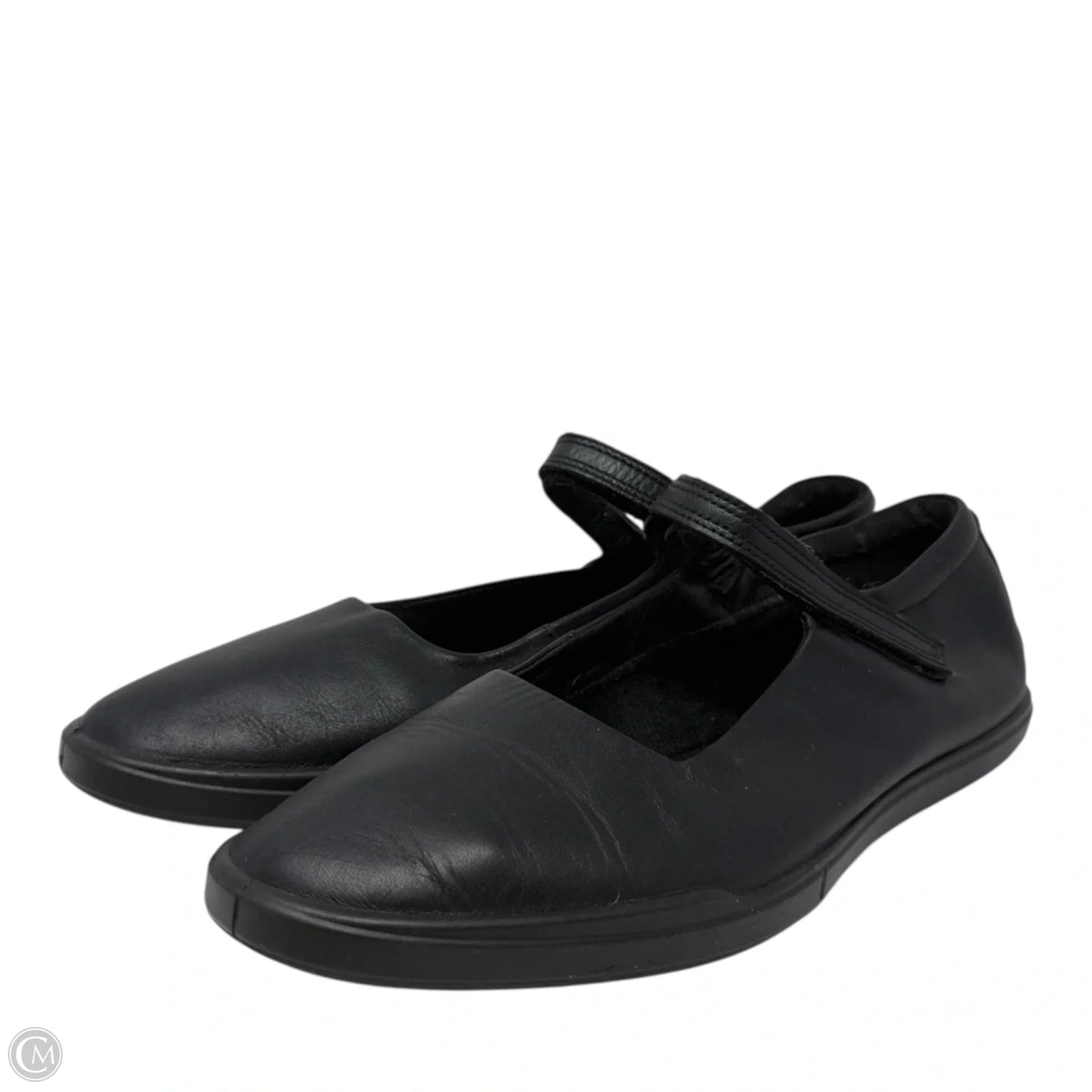 Simpil Mary Janes By Ecco In Black, Size: 7