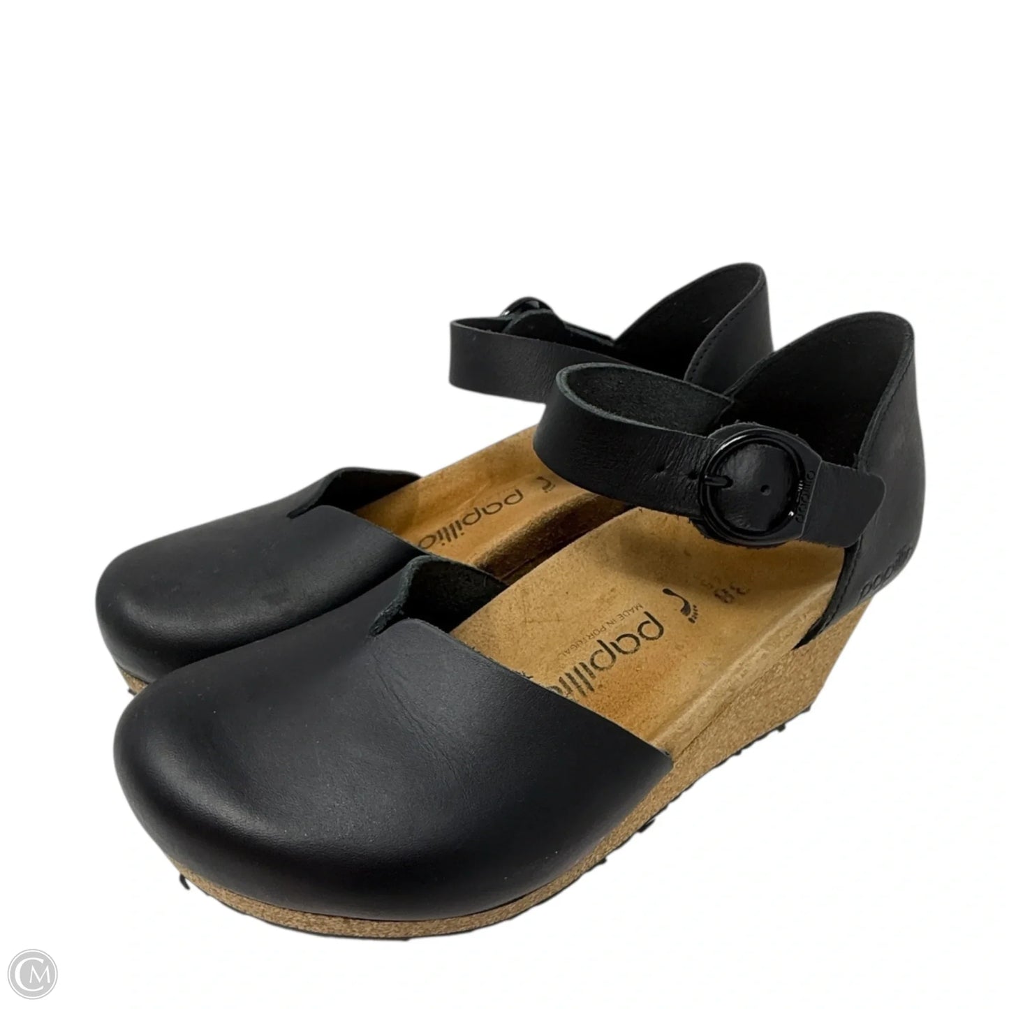 Mary Closed Toe Wedge By Papillio In Black, Size: 7