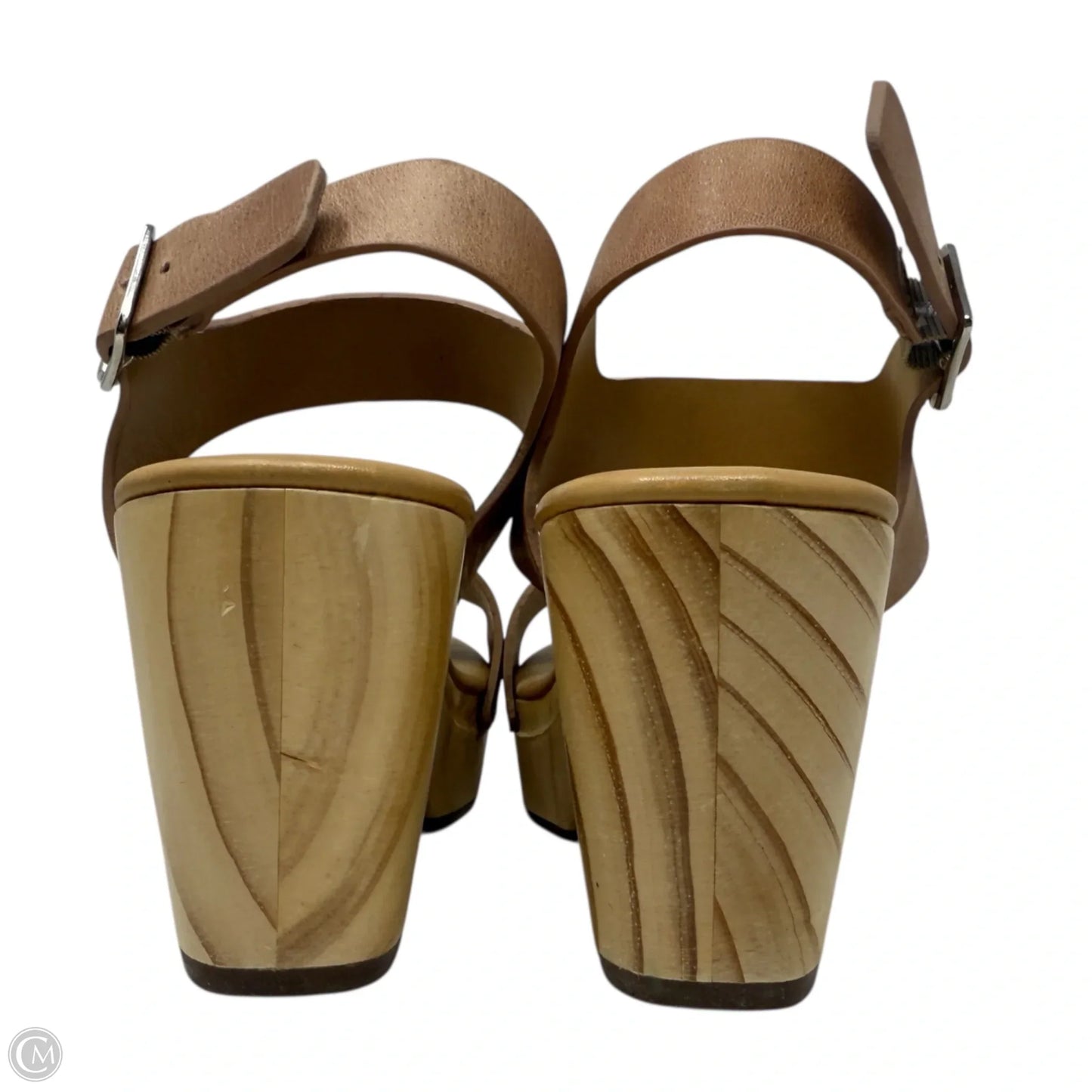 All-day Open Toe Clog By Nisolo In Tan, Size: 7