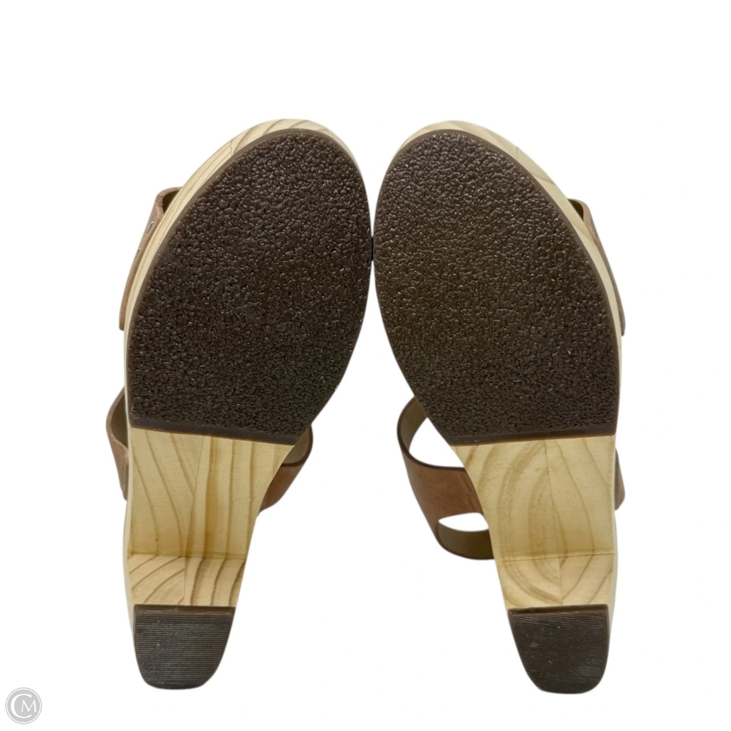 All-day Open Toe Clog By Nisolo In Tan, Size: 7