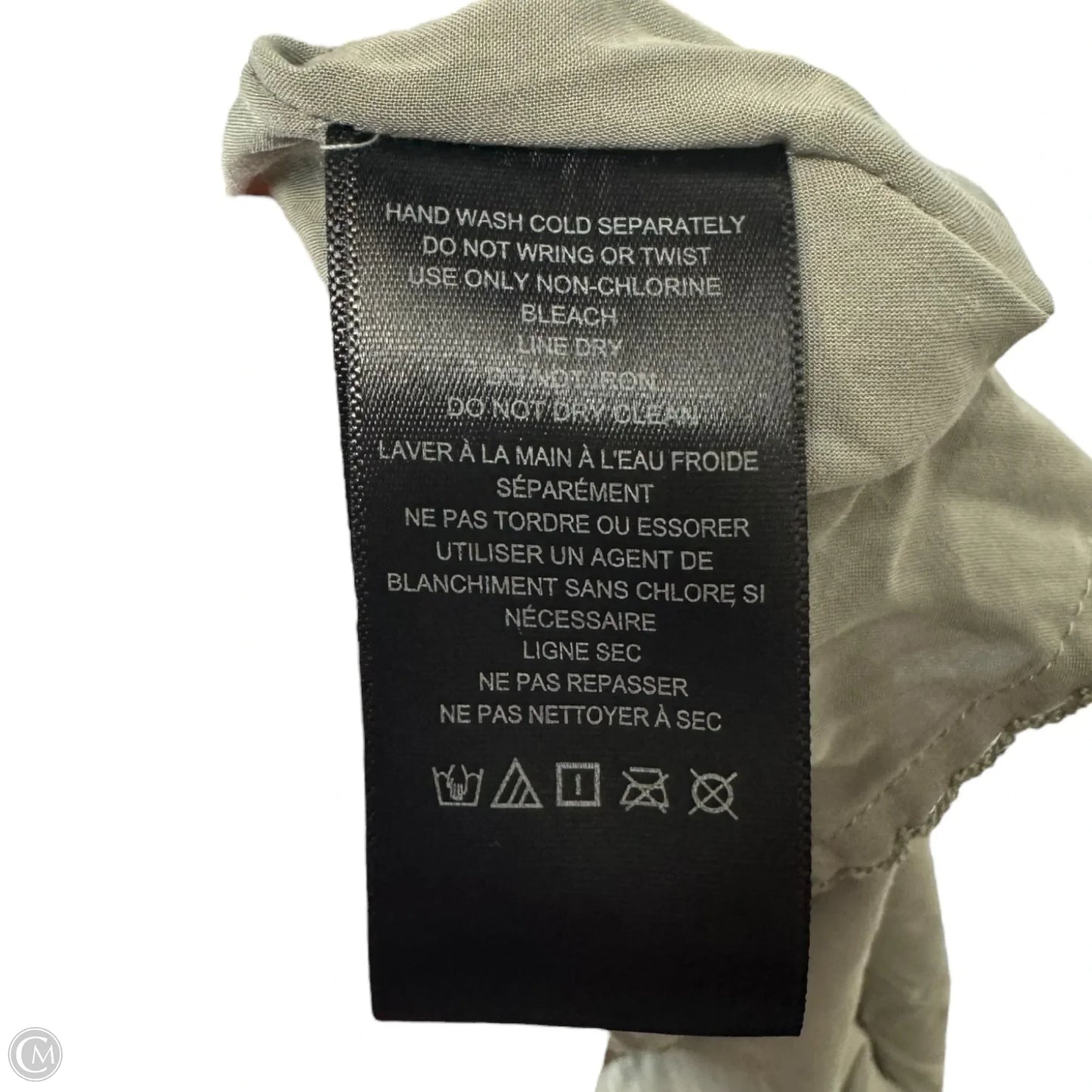 One Shoulder Sequin Dress By Maeve In Silver, Size: L