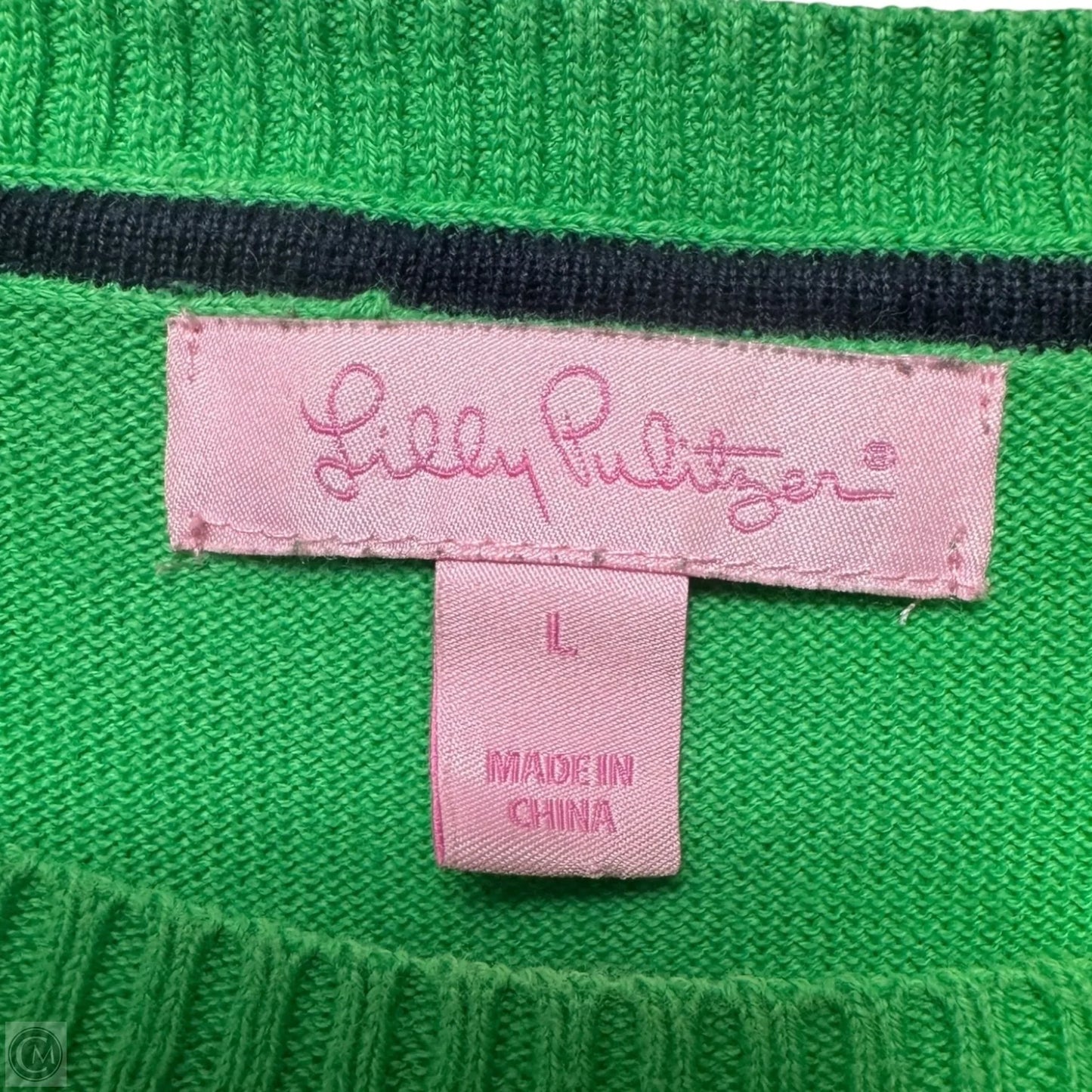 Sweater Designer By Lilly Pulitzer In Green, Size: L