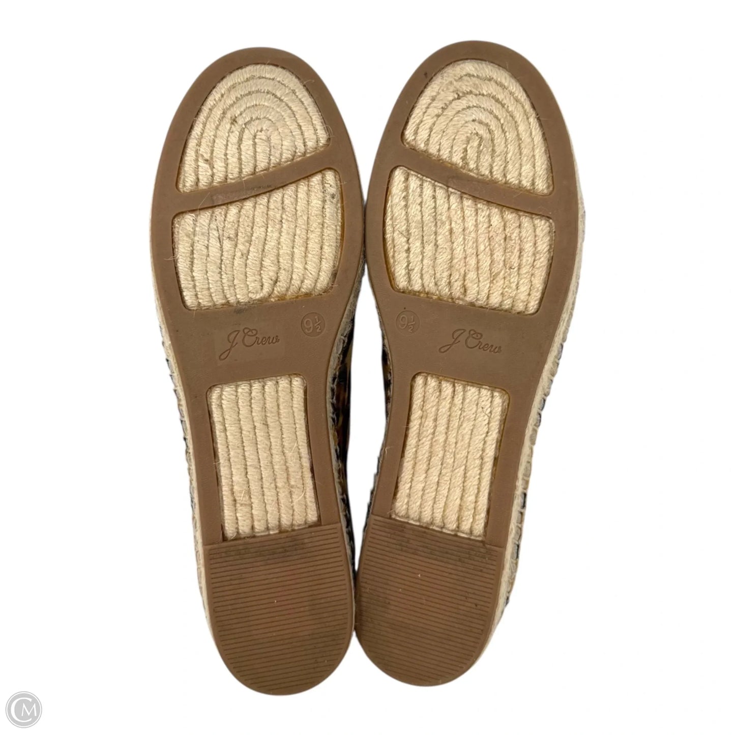 Espadrille Sneakers By J. Crew In Leopard Calf Hair, Size: 9.5