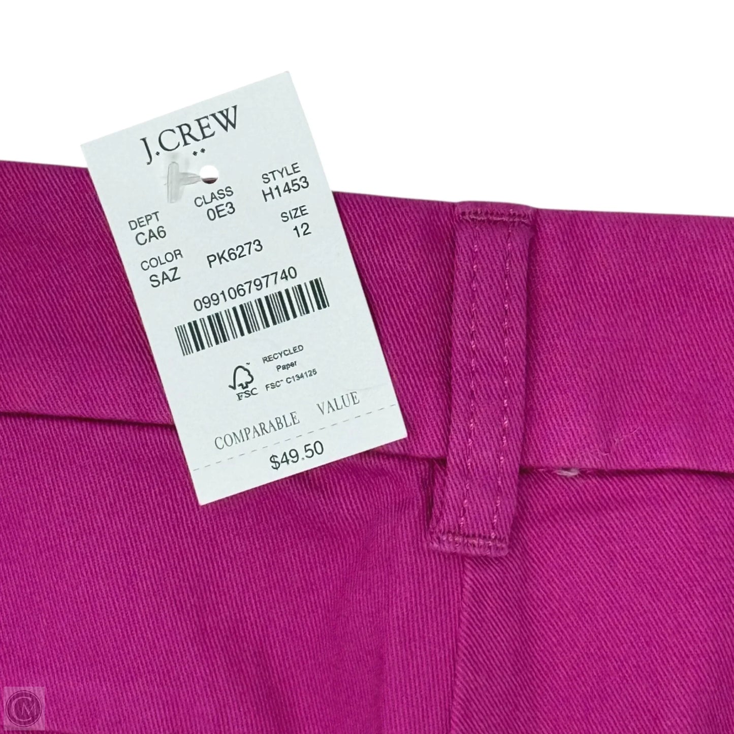 Classic Chino 5” Shorts By J. Crew In Pink, Size: 12