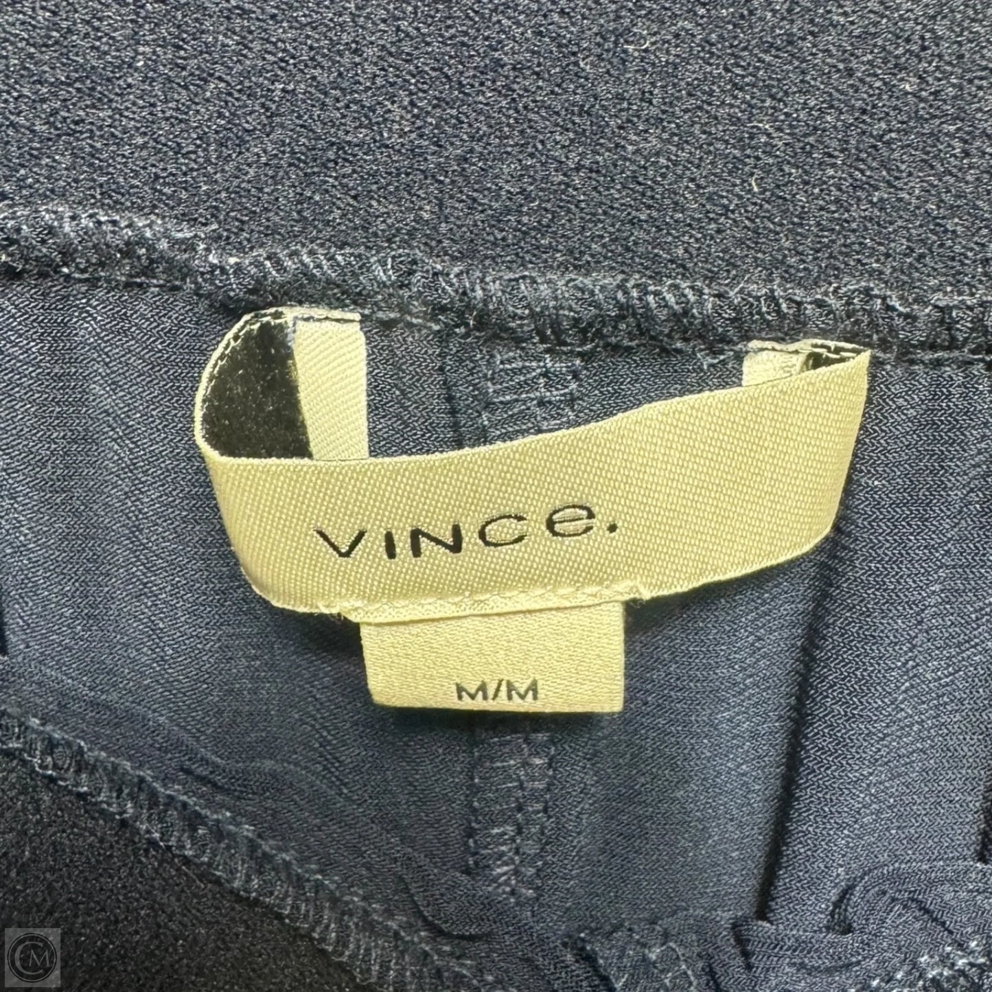 Pants Wide Leg By Vince In Navy, Size: M