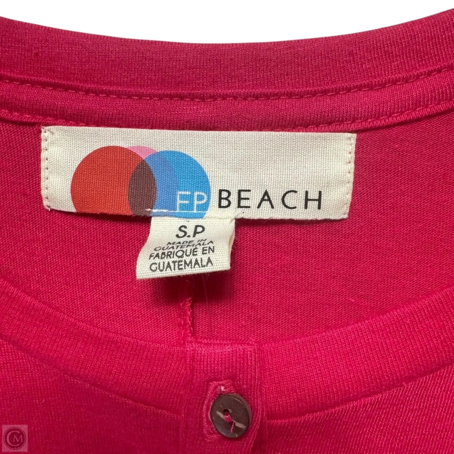 Miles Of Henley Mini Dress By Free People Beach In Pink, Size: S