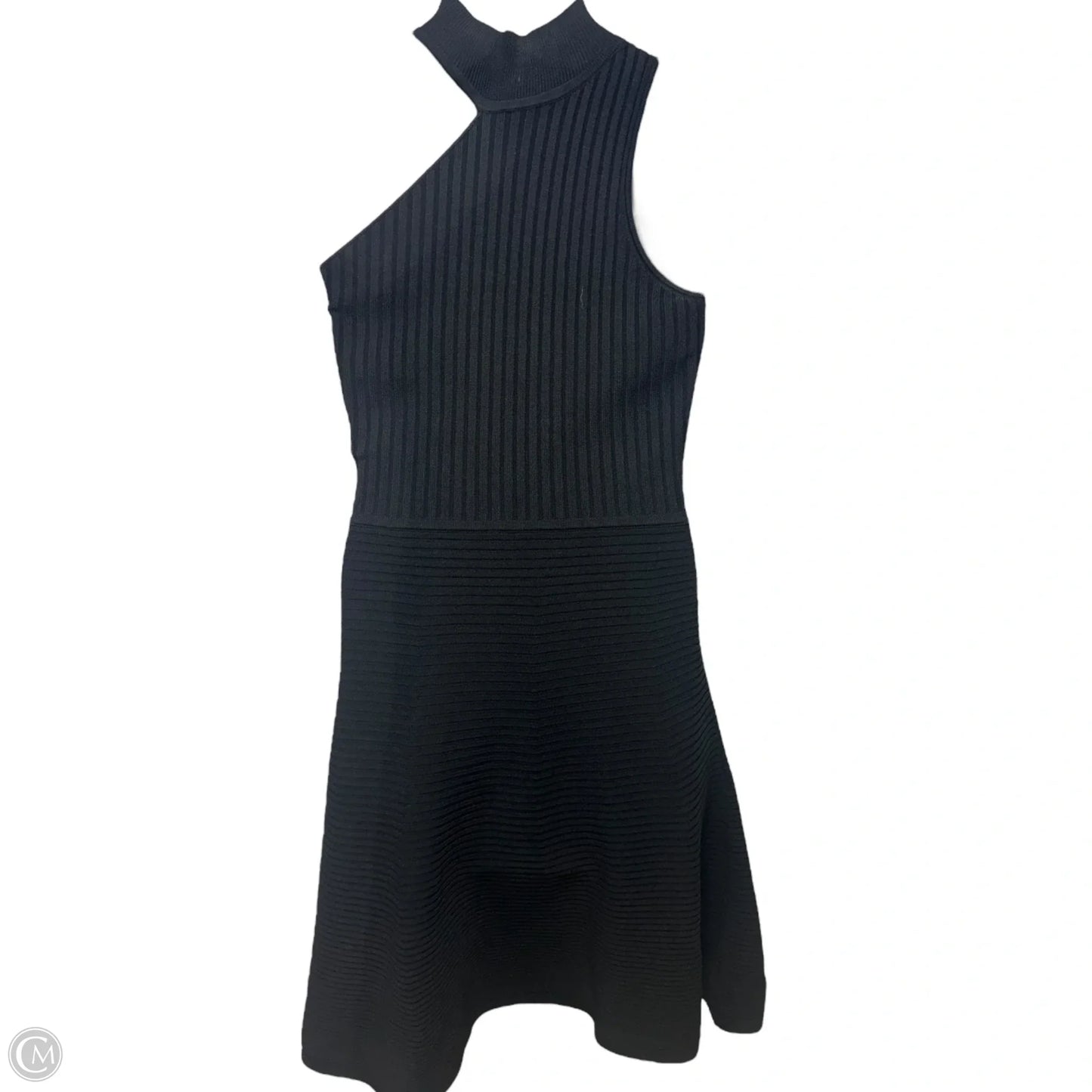 Vika Knit Flare Dress By Cushnie et Ochs In Black, Size: L