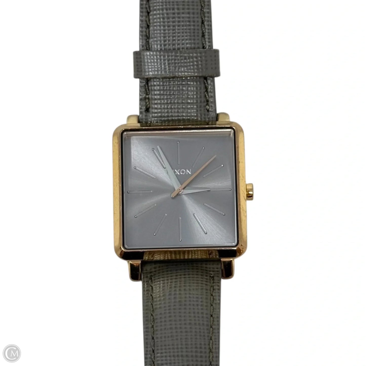 K Squared Watch By Nixon In Rose Gold Taupe