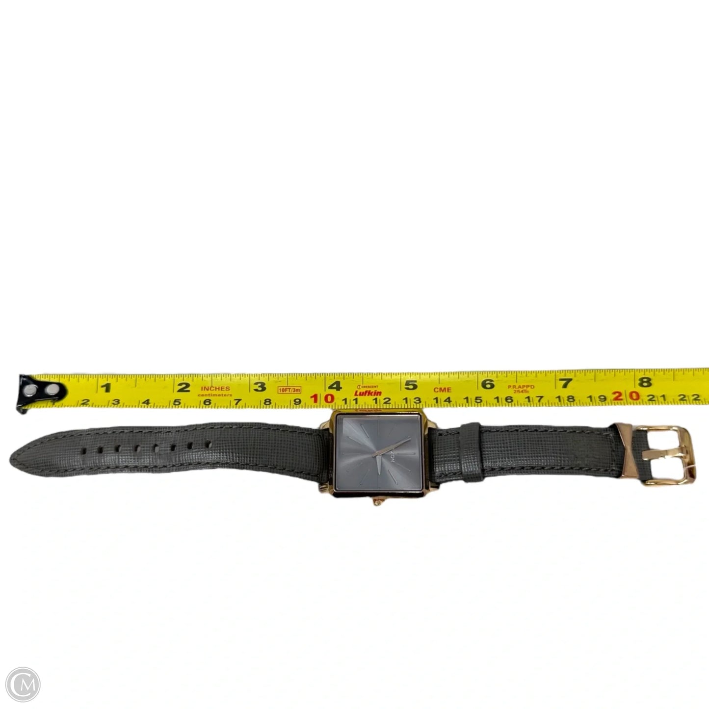 K Squared Watch By Nixon In Rose Gold Taupe