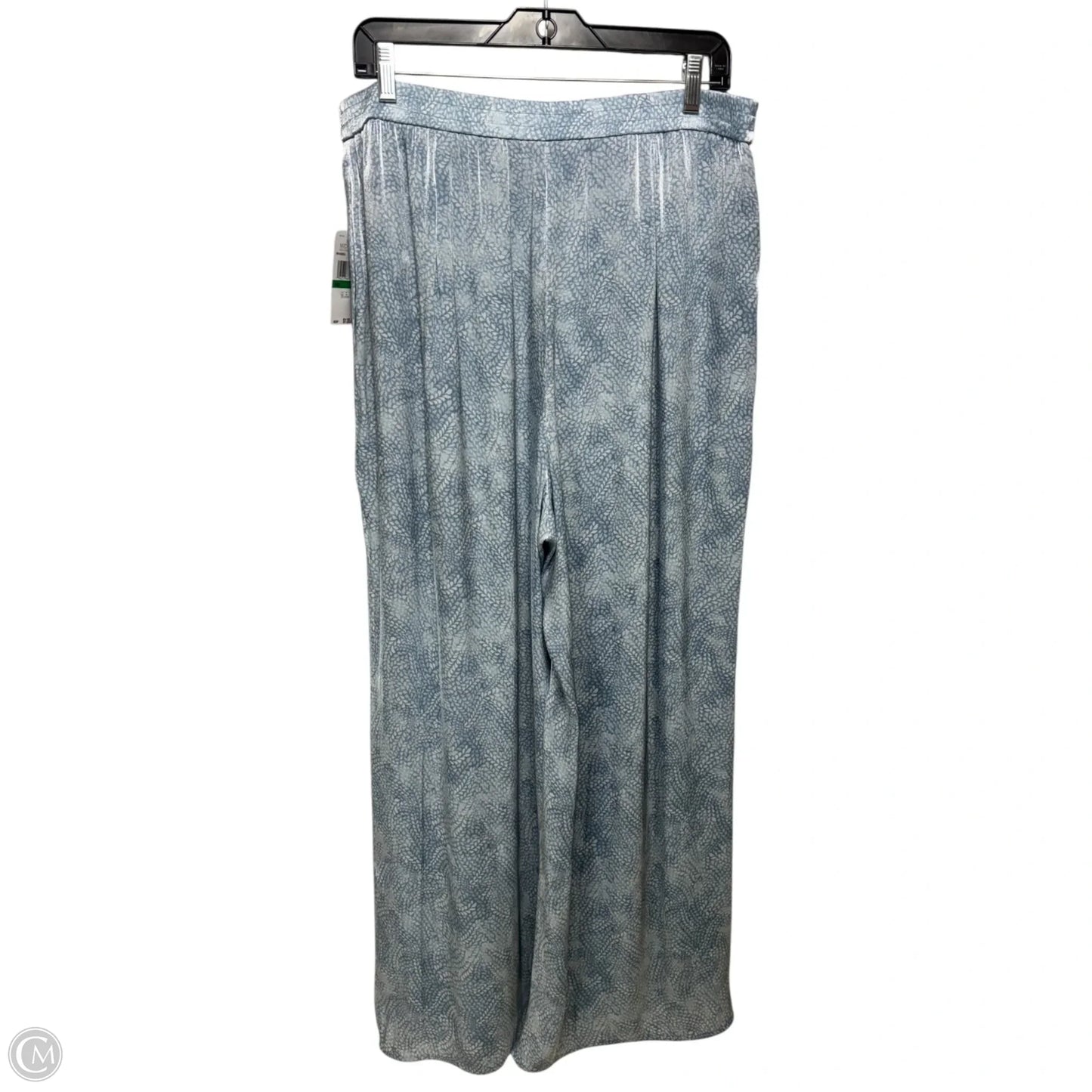 Petal Wide Leg Pants By Michael By Michael Kors In Blue, Size: L