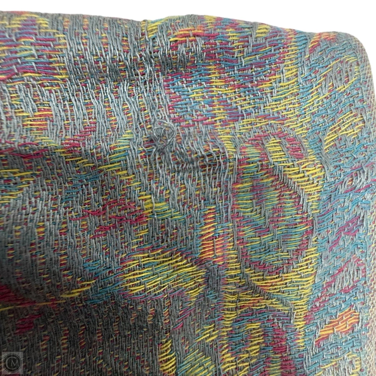 Paisley Print Cashmere ScarfWith Fringe