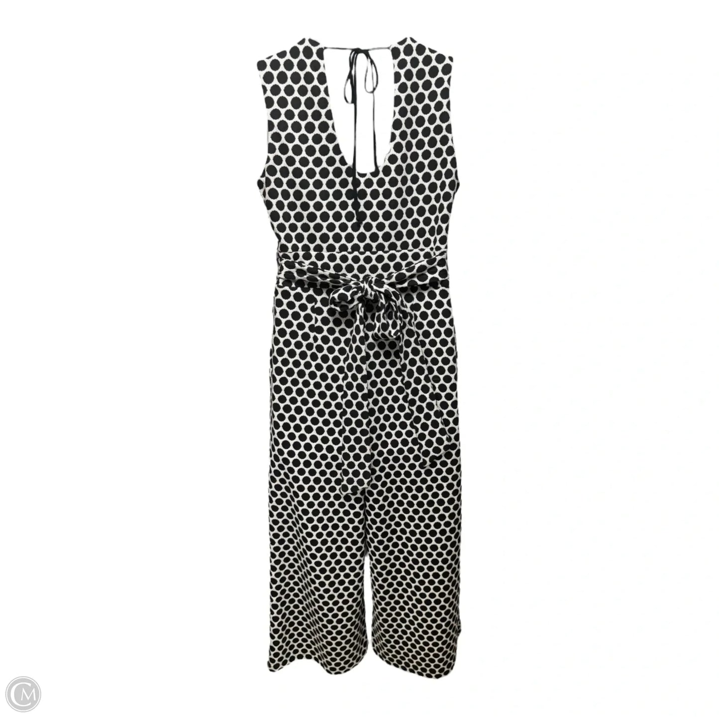 Masha Abstract Knit Jumpsuit By Eva Franco In Polkadot Pattern, Size: M