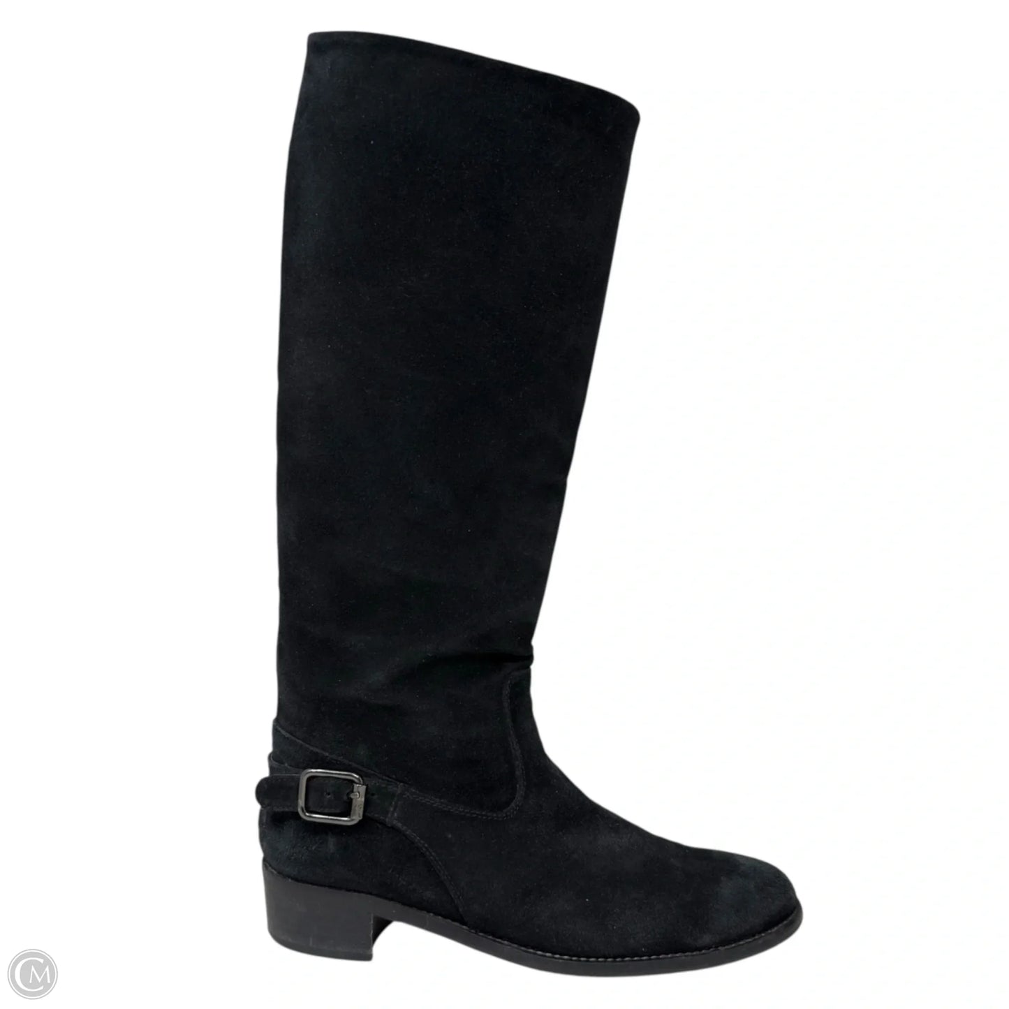 Olga Riding Boots By Aquatalia In Black, Size: 7.5