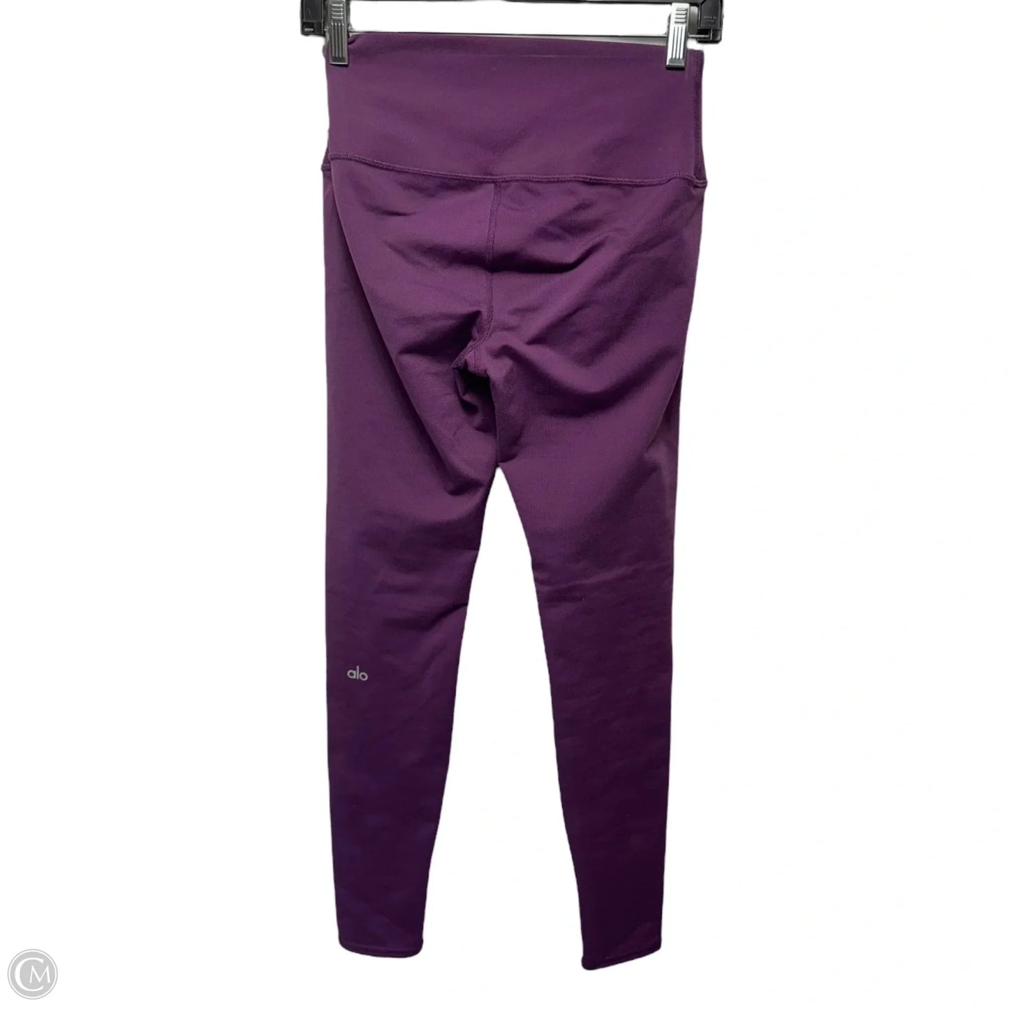 Athletic Leggings By Alo In Purple, Size: S
