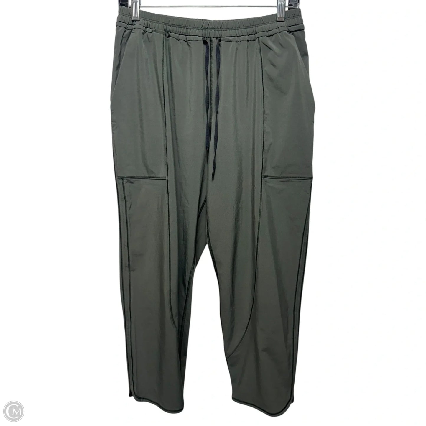 Final Play Crop By Lululemon In Evergreen, Size: 8