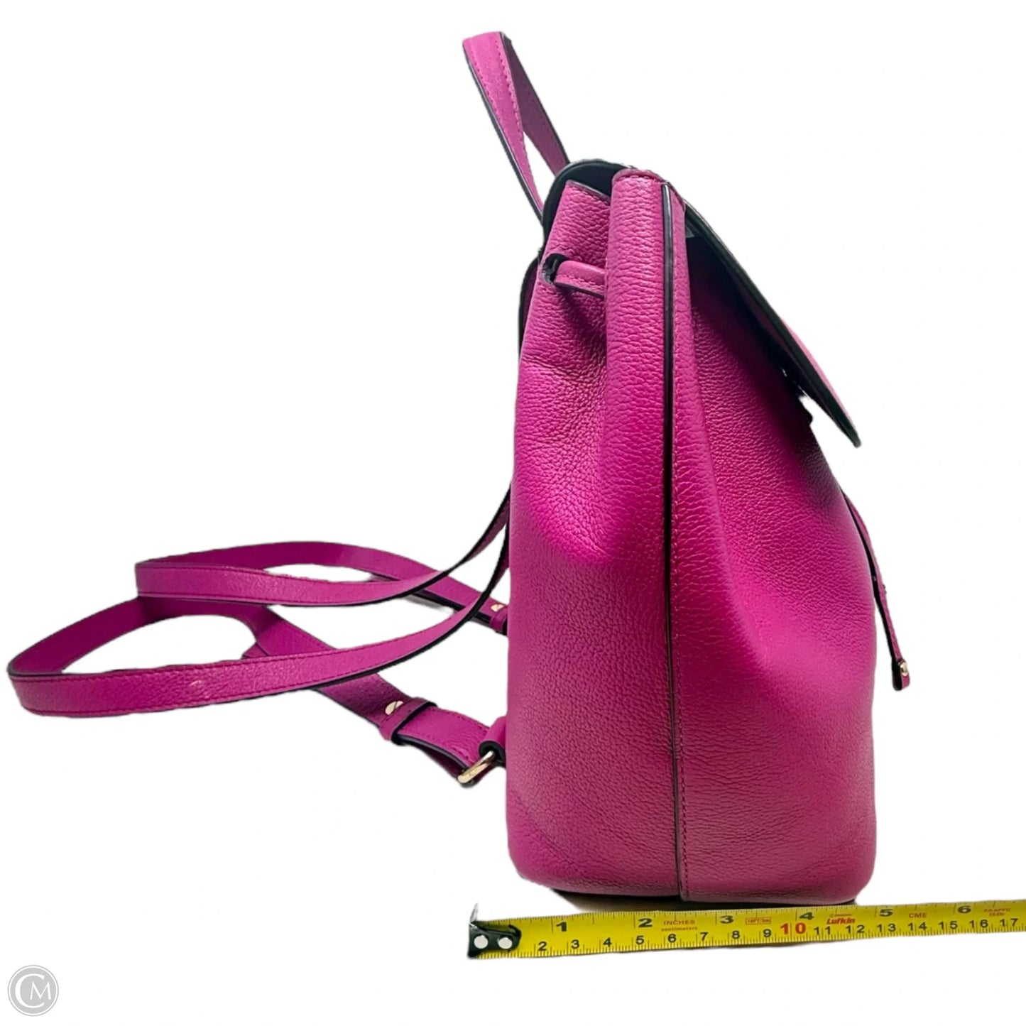 Worth Avenue Leather Backpack By Henri Bendel, Size: Medium