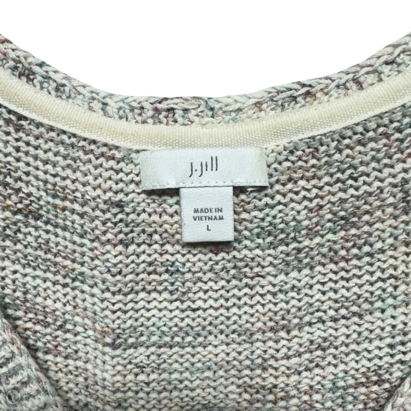 Sweater 2pc By J. Jill In Multi-colored, Size: L