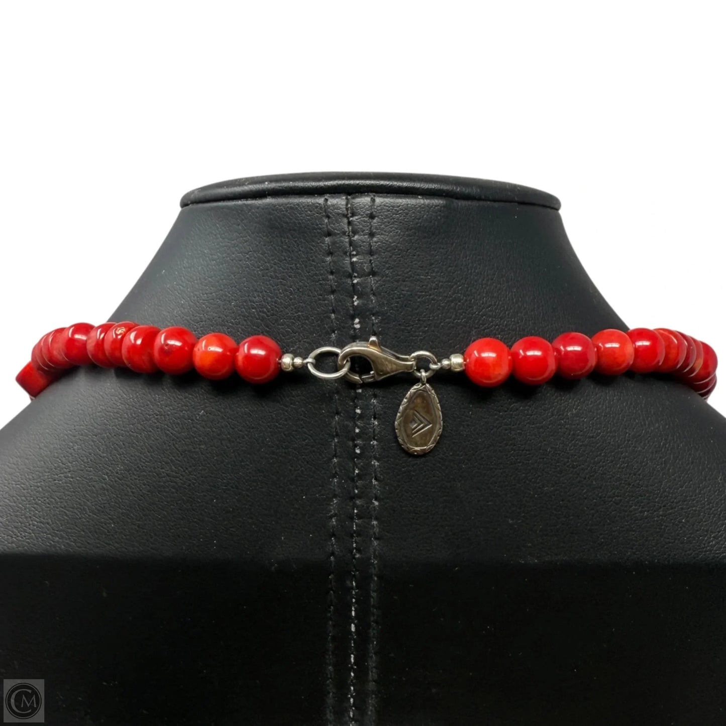 Under The Sun Sterling Silver, Brass, Red Coral, & Howlite Necklace By Silpada