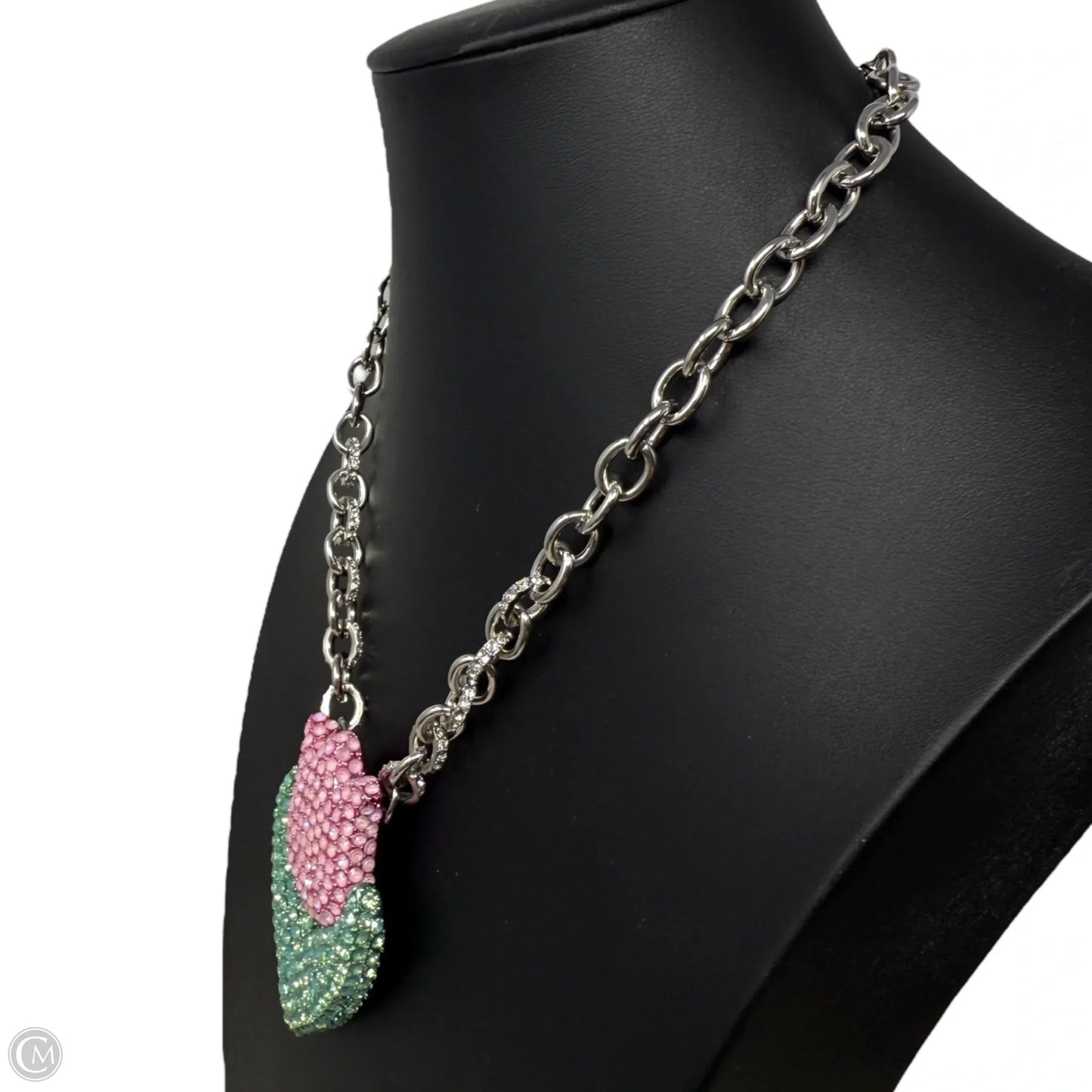 Crystal Tulip Necklace By Betsey Johnson