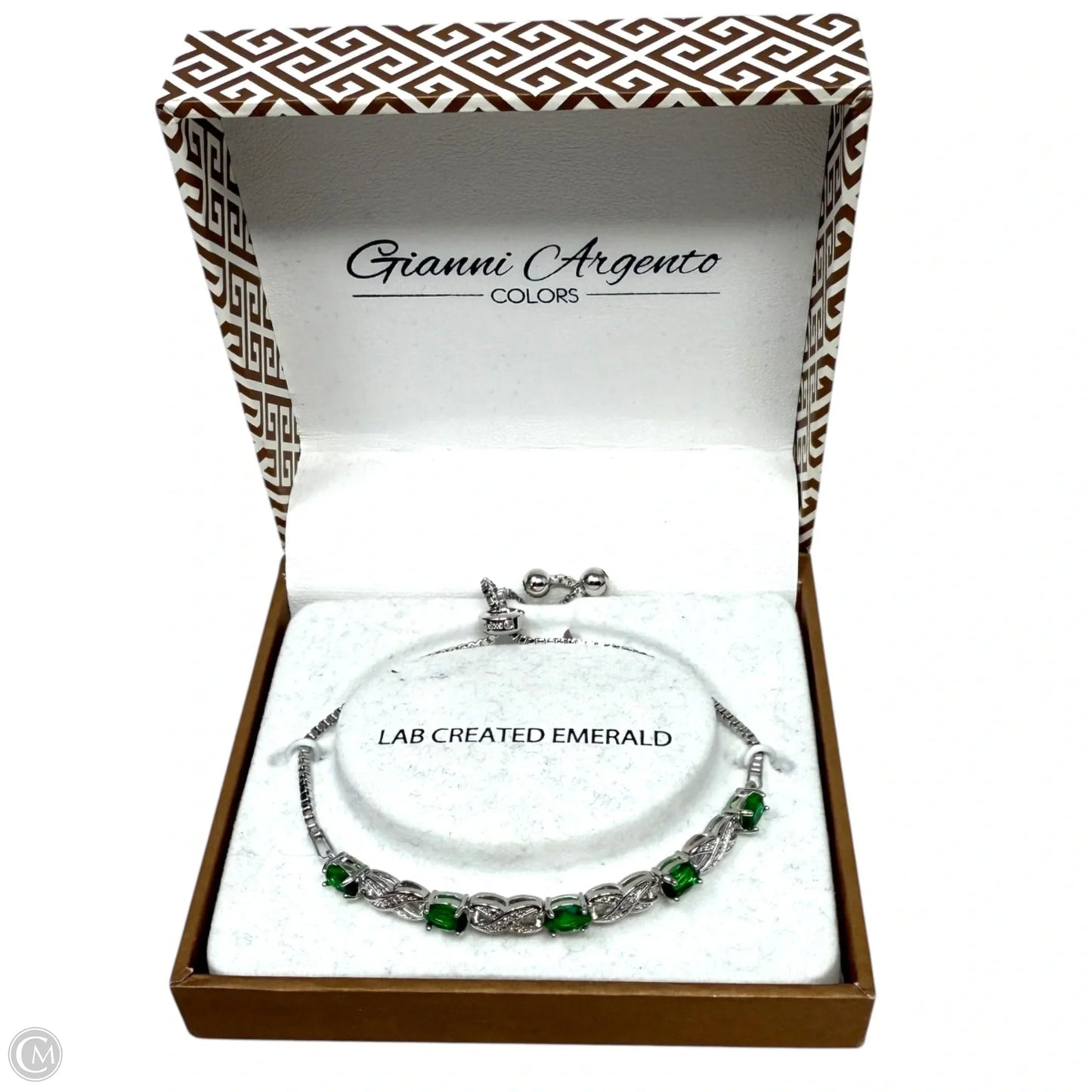 Lab Created Emerald Tennis Bracelet By Gianni Argento