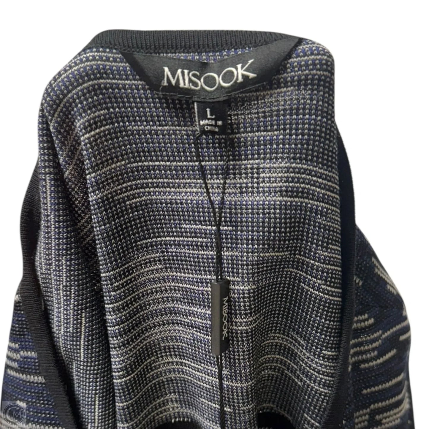 Knit Dress Casual Midi By Misook In Multi-colored, Size: L