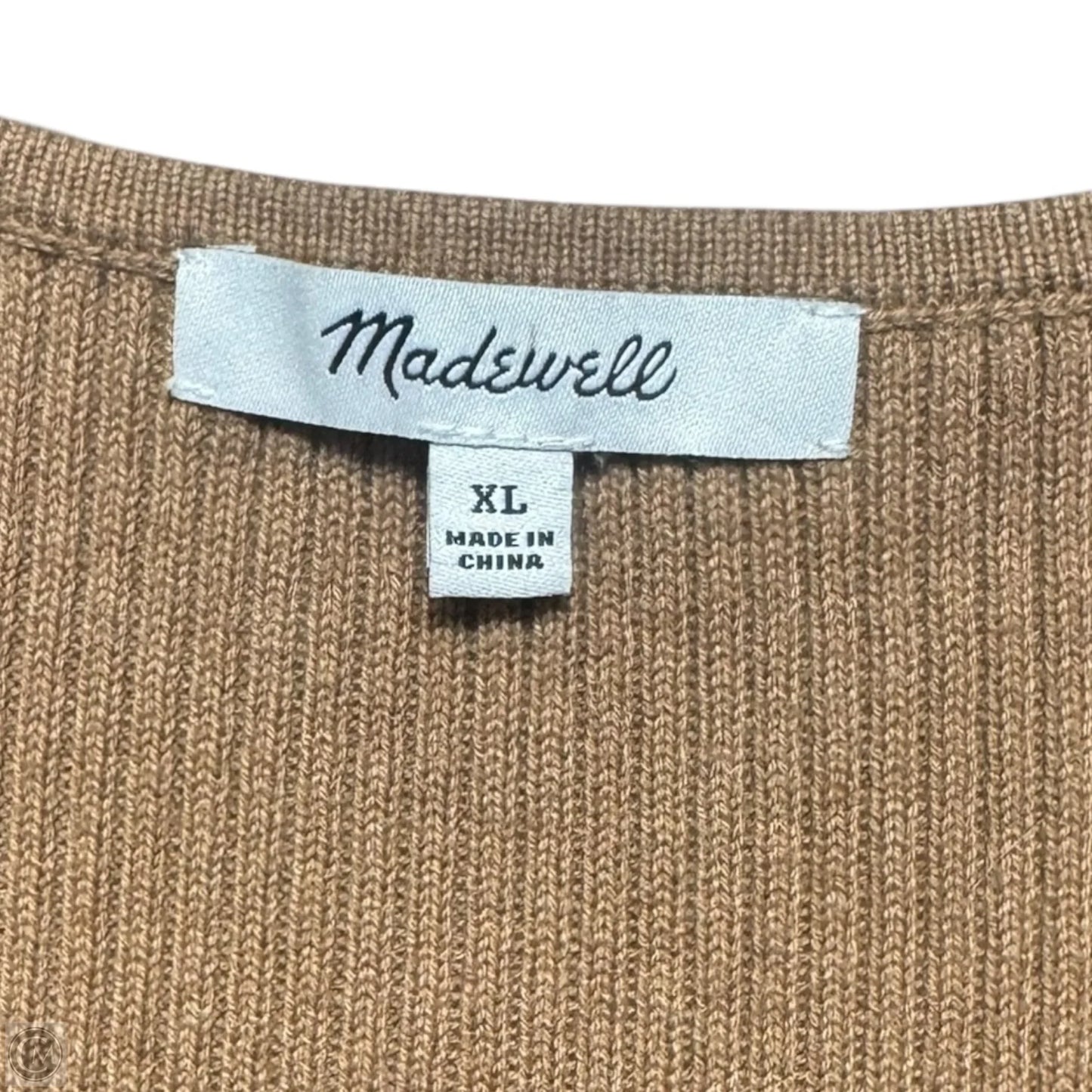 Dress Sweater By Madewell In Tan, Size: Xl