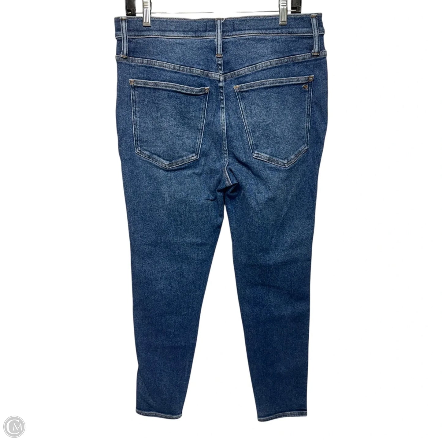 10” High Rise Skinny By Madewell In Blue Denim, Size: 12