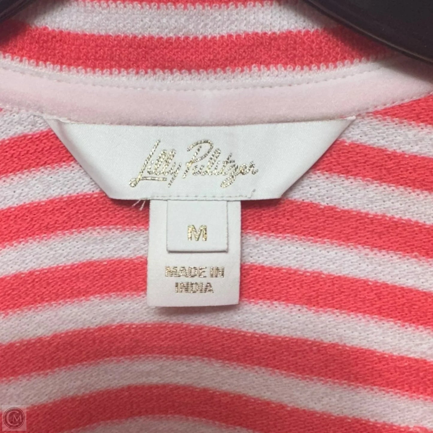 Cassie Popover Sweater Designer By Lilly Pulitzer In Cane Coral St Tropez Stripe, Size: M