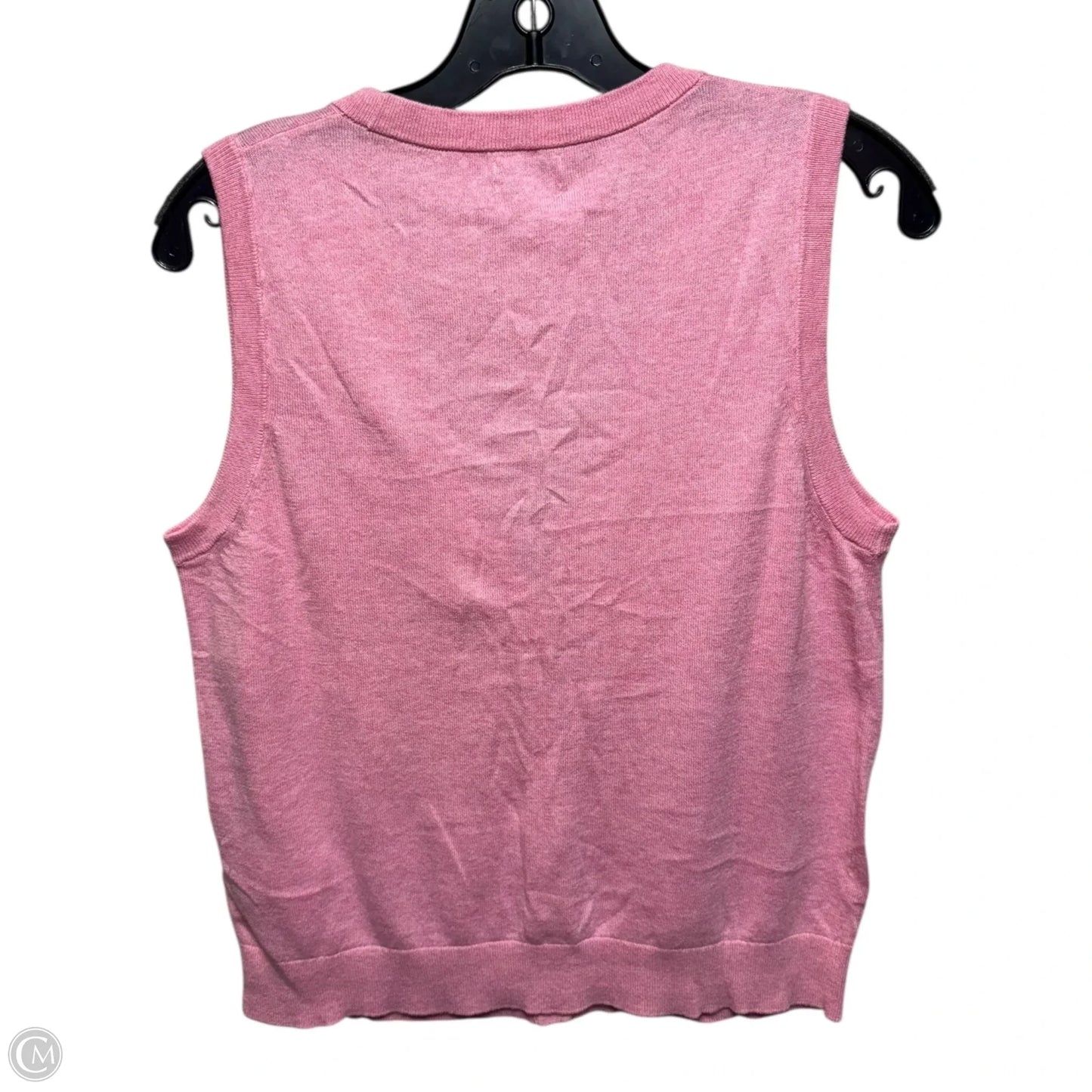 Vest Sweater By J. Crew In Pink, Size: S