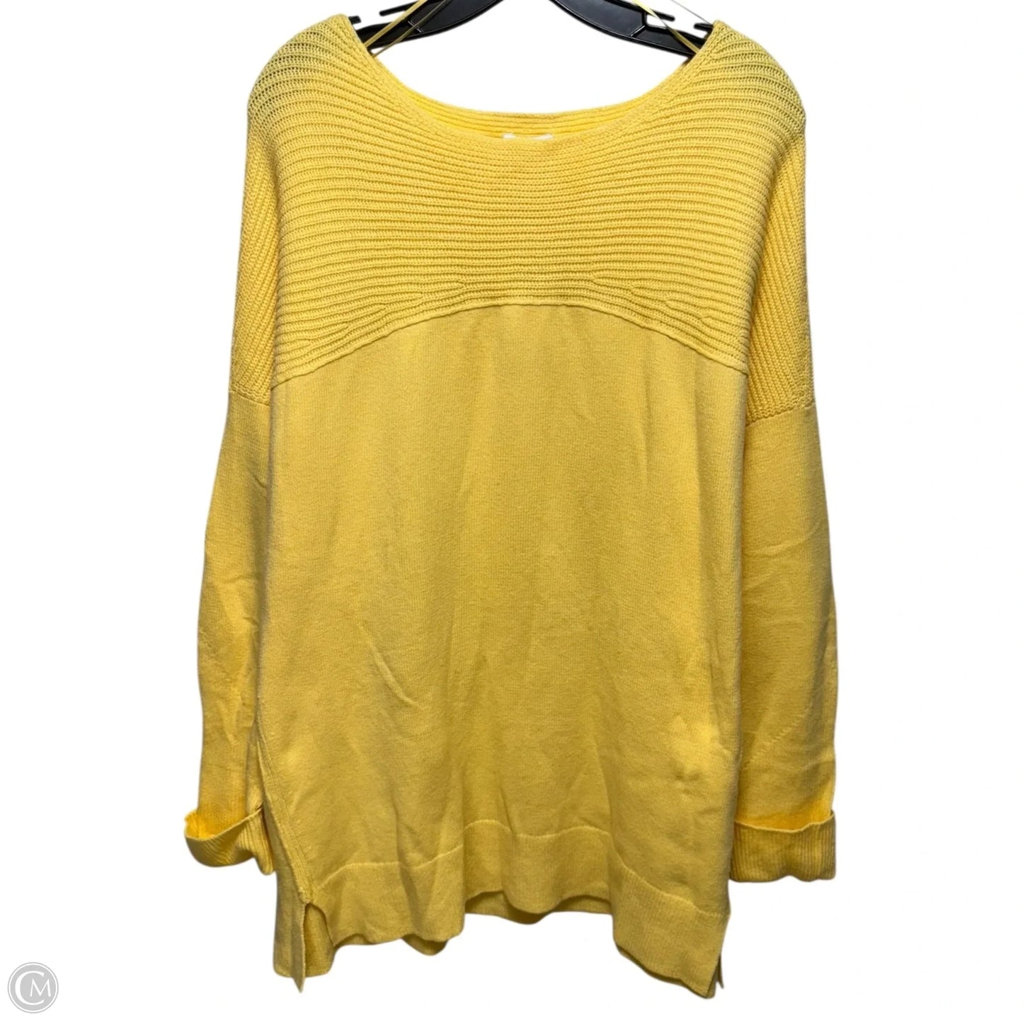 Sweater By J. Jill In Daffodil, Size: Xl