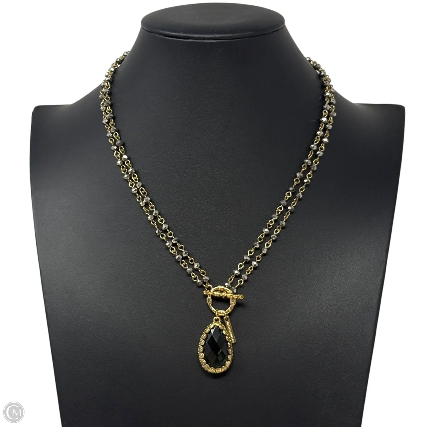Teardrop Stone Beaded Toggle Necklace By Saks Fifth Avenue