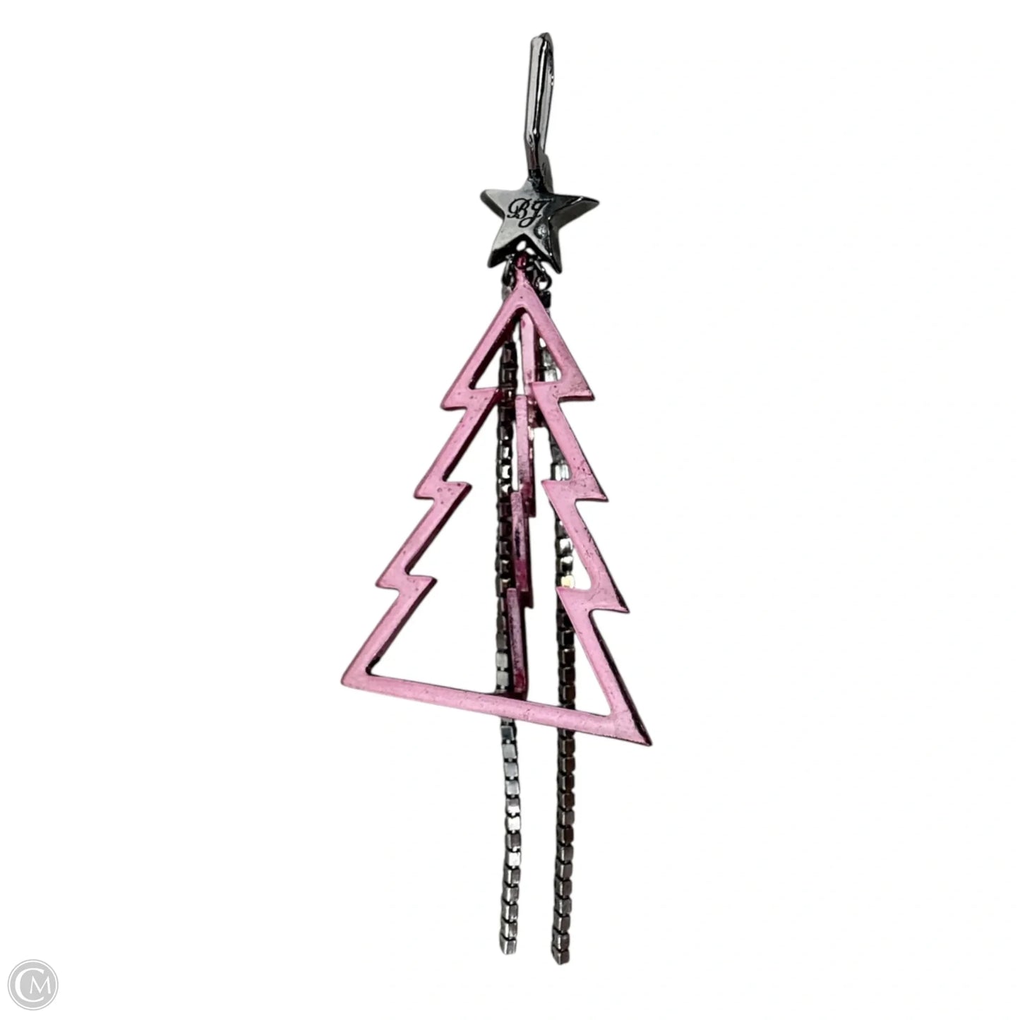 Holiday Sparkle Christmas Tree Dangle Earrings By Betsey Johnson