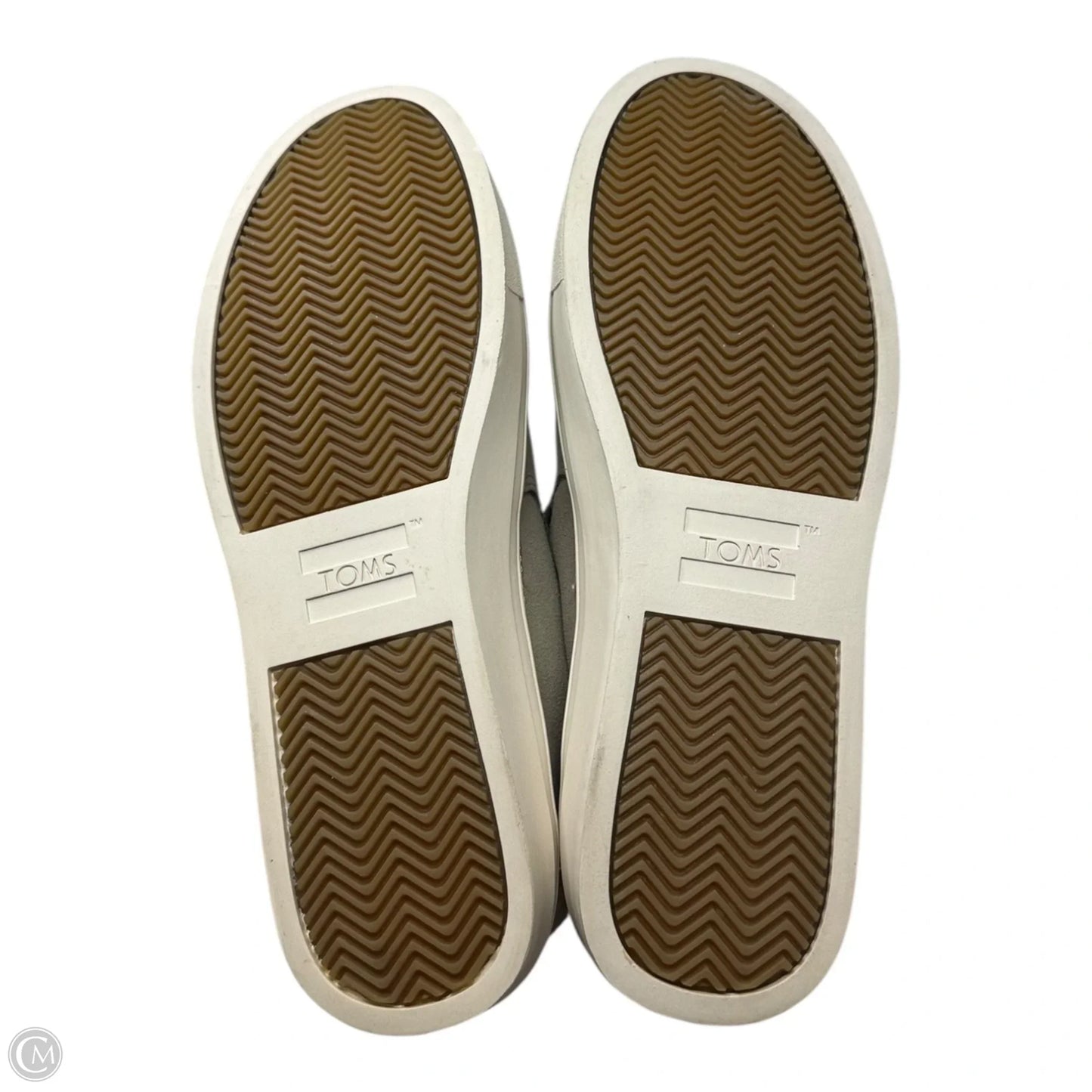 Boots Ankle Flats By Toms In Taupe, Size: 8
