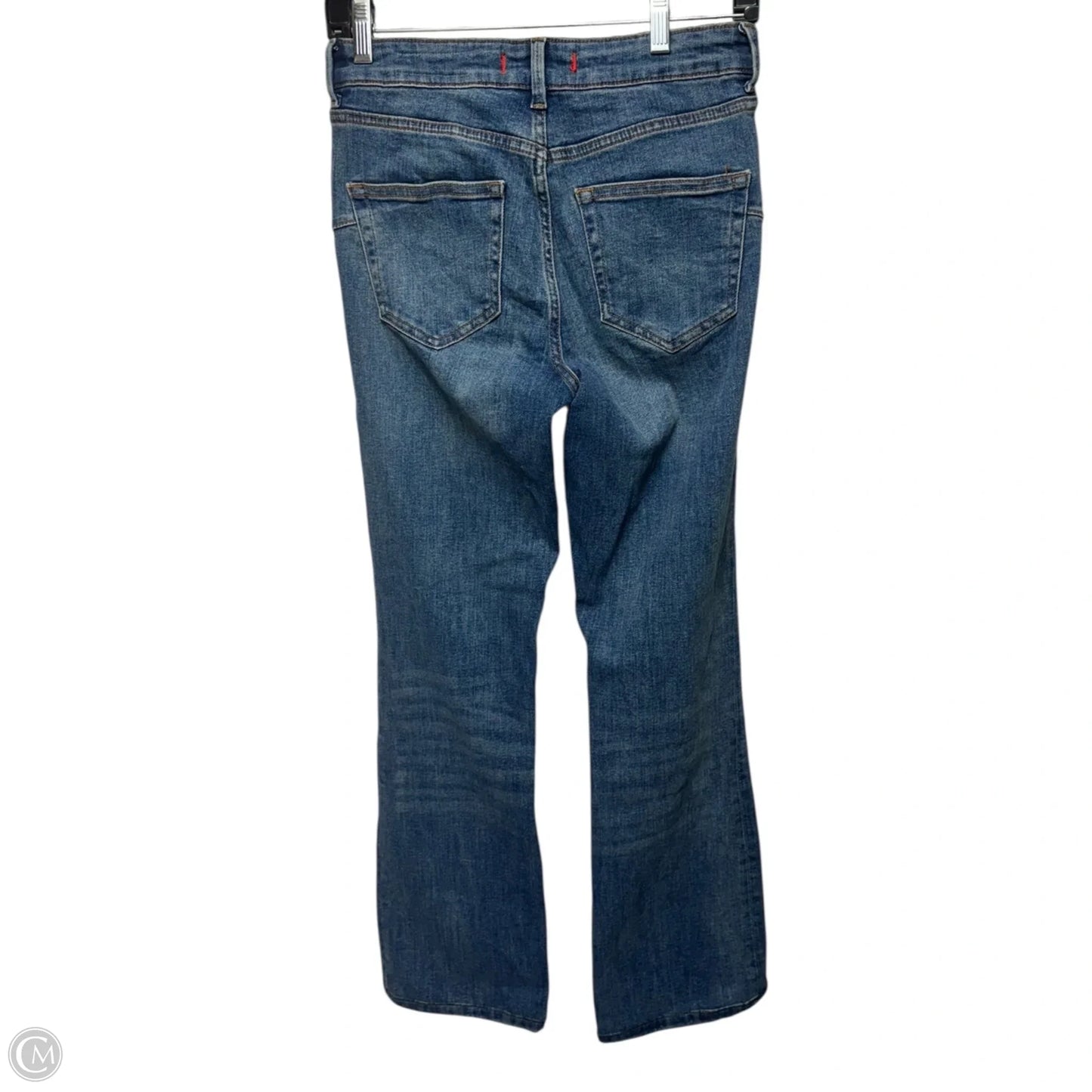 Jeans Boot Cut By Zara In Blue Denim, Size: 4