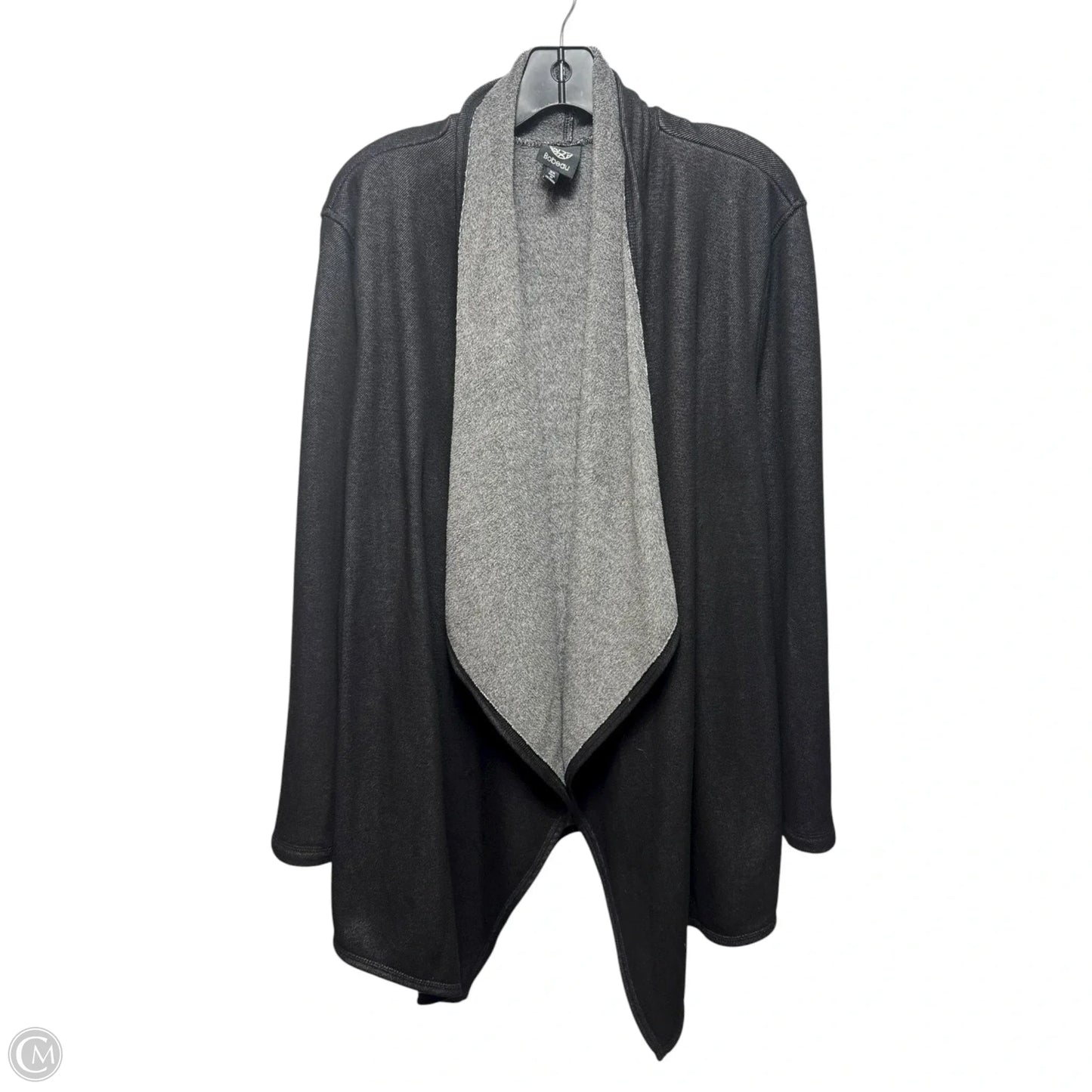 Cardigan By Bobeau In Black, Size: 2x