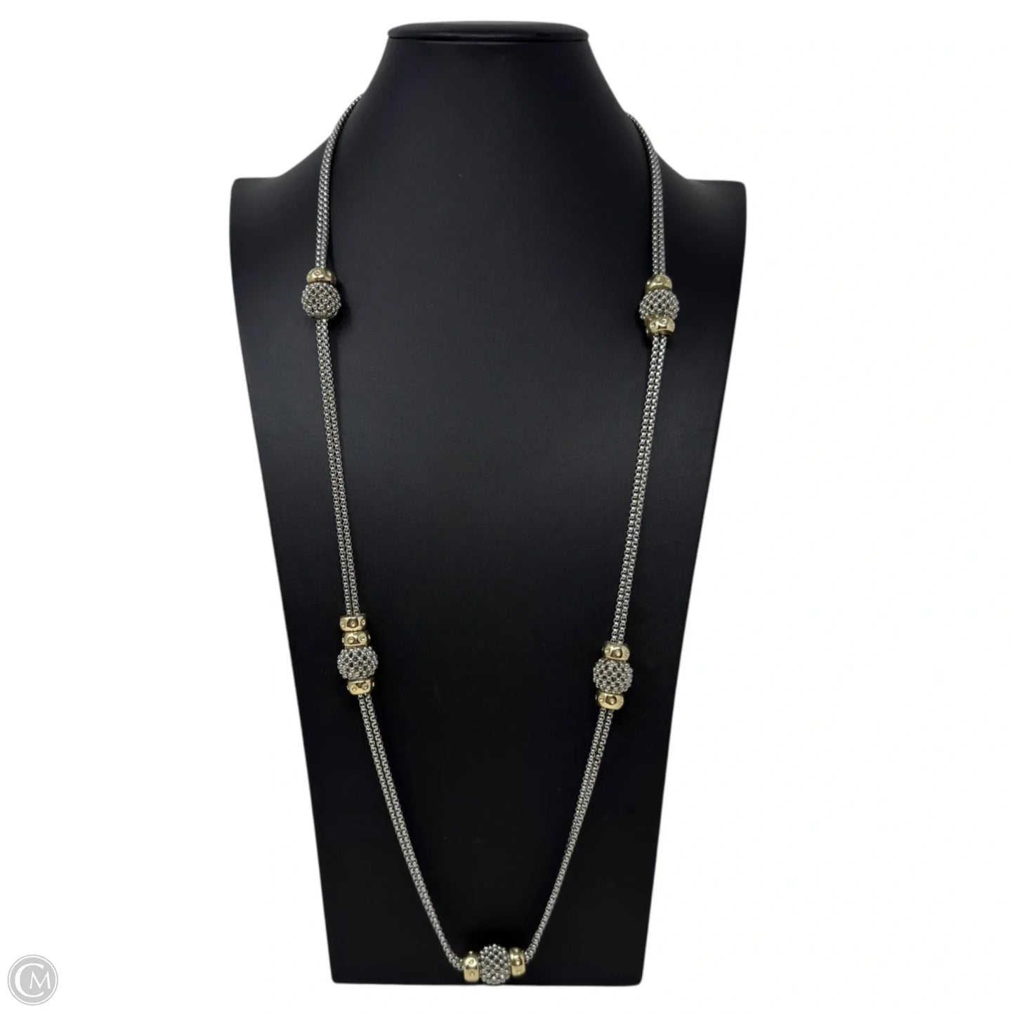 Double Strand Ling Beaded Necklace Layered By Chicos